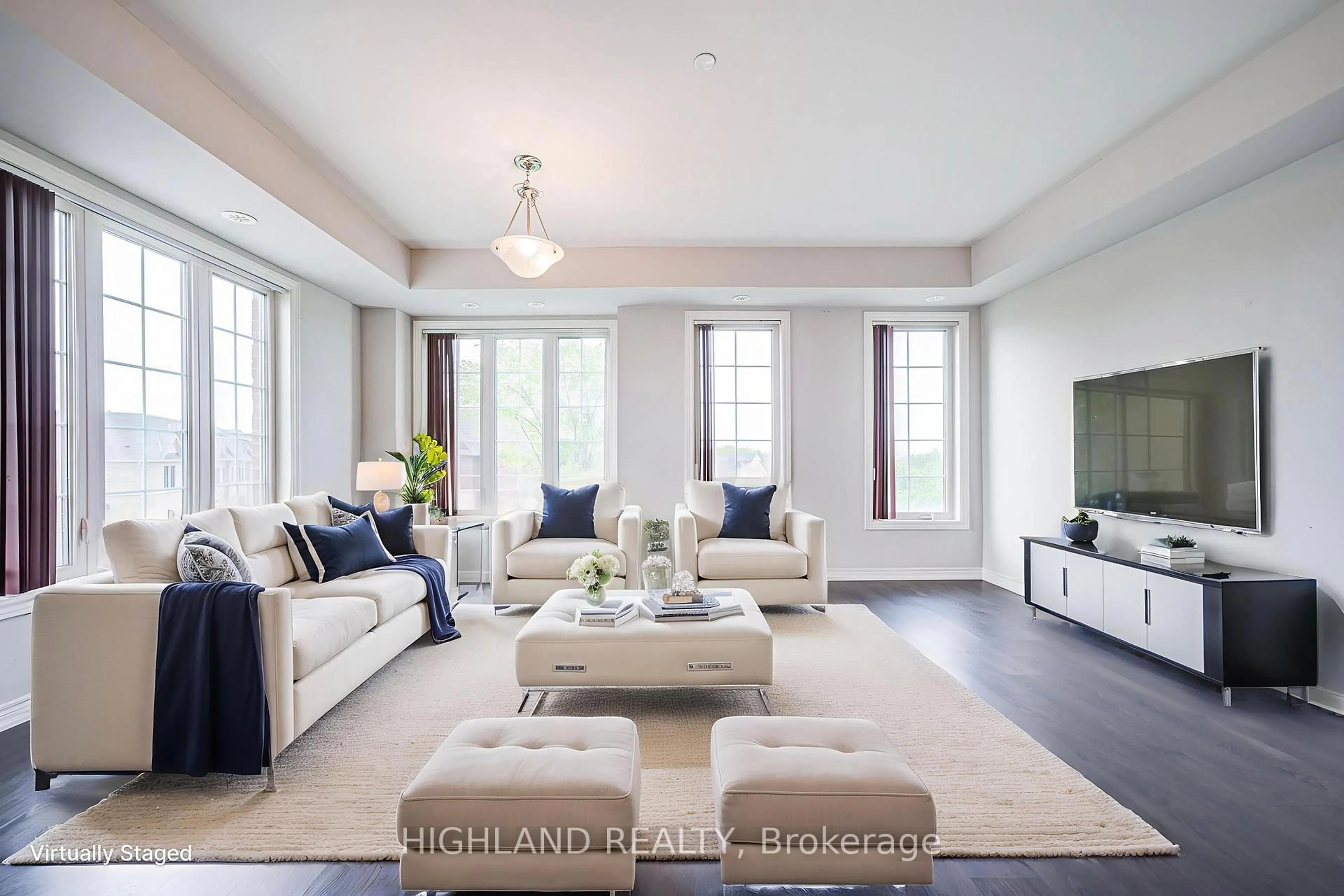 Living room with furniture, unknown for 2199 Lillykin St #28, Oakville Ontario L6H 7H2