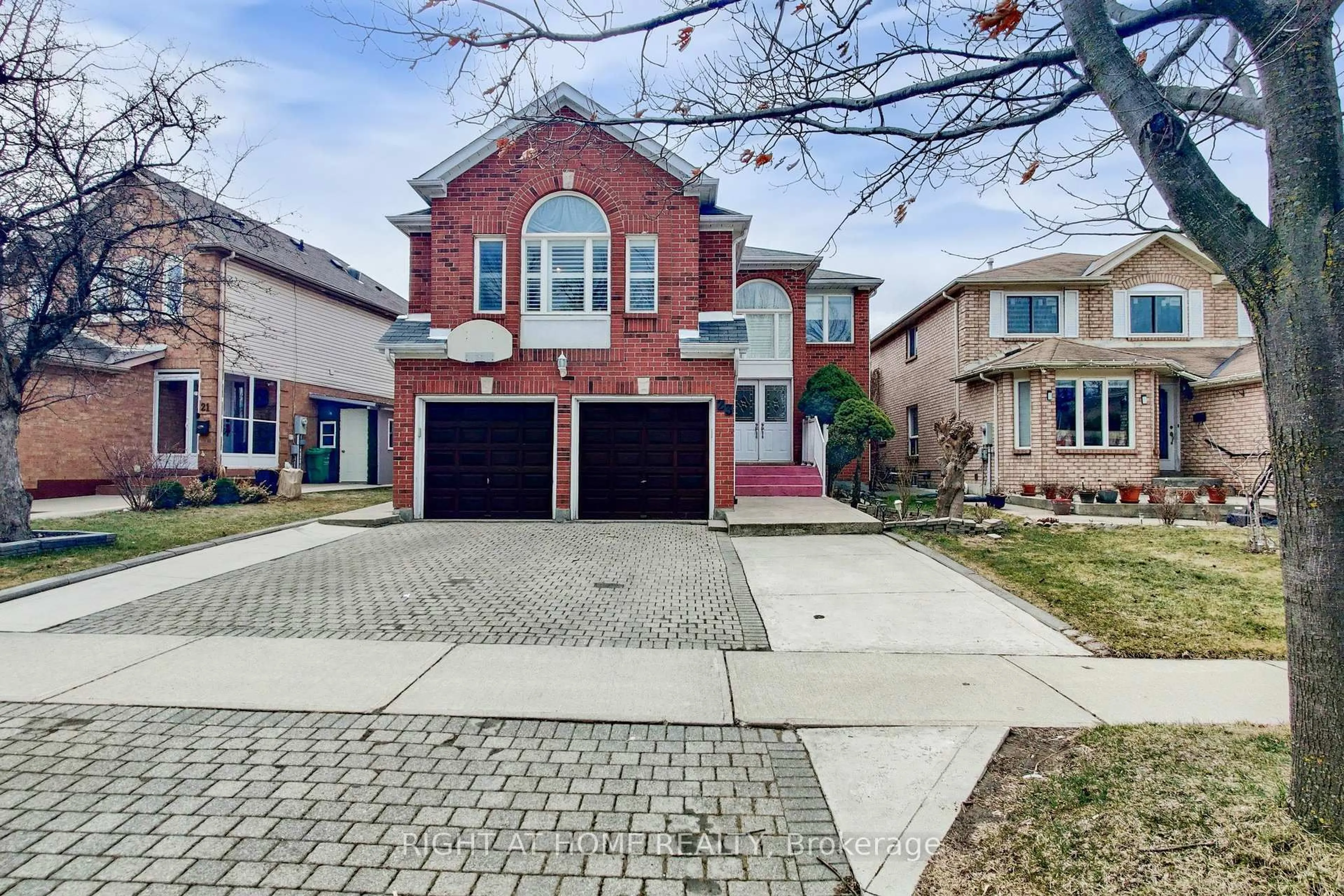Home with brick exterior material, street for 23 Duggan Dr, Brampton Ontario L6Y 4H9
