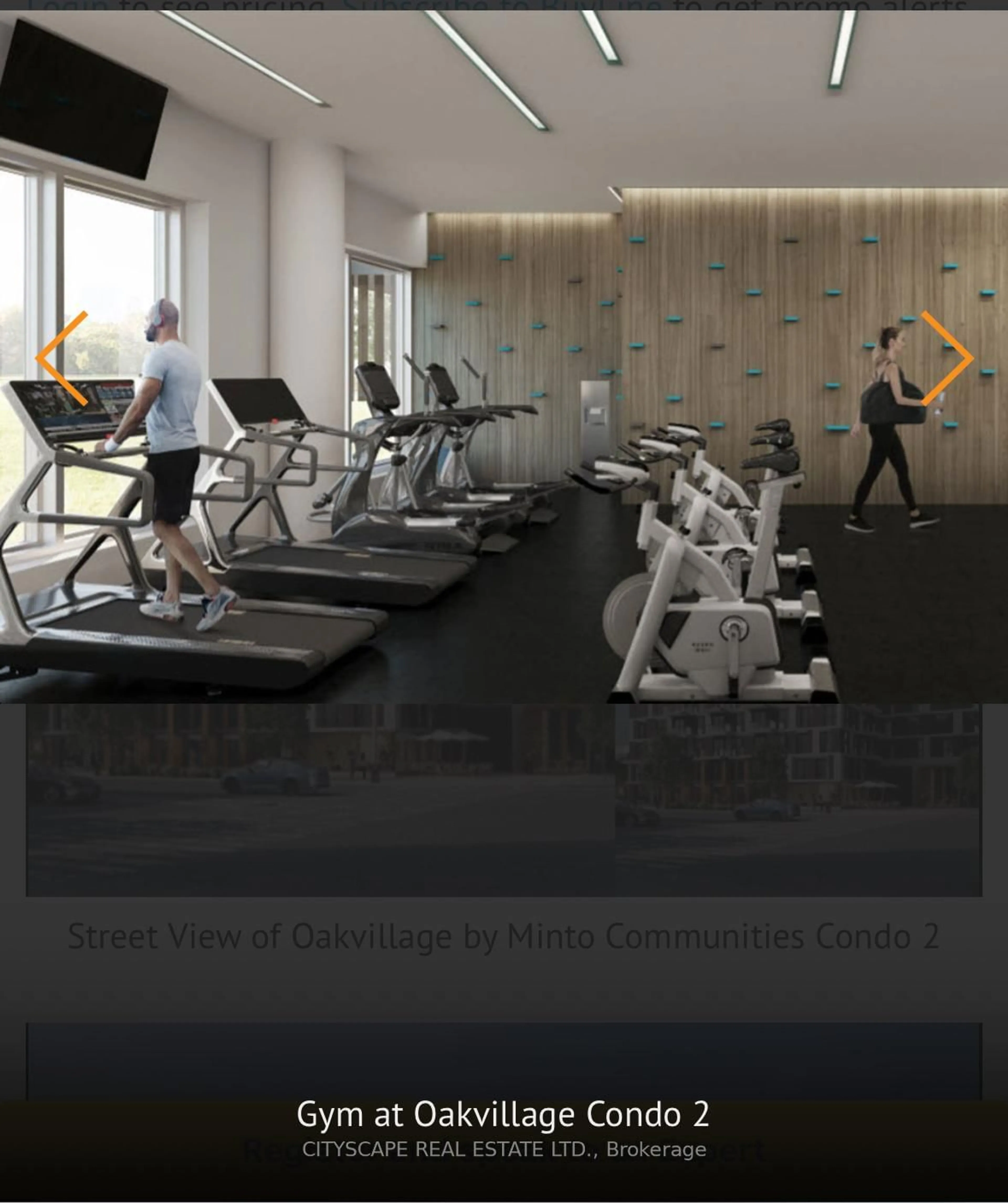 Gym or fitness room for 335 Wheat Boom Dr #906, Oakville Ontario L6G 7Y1