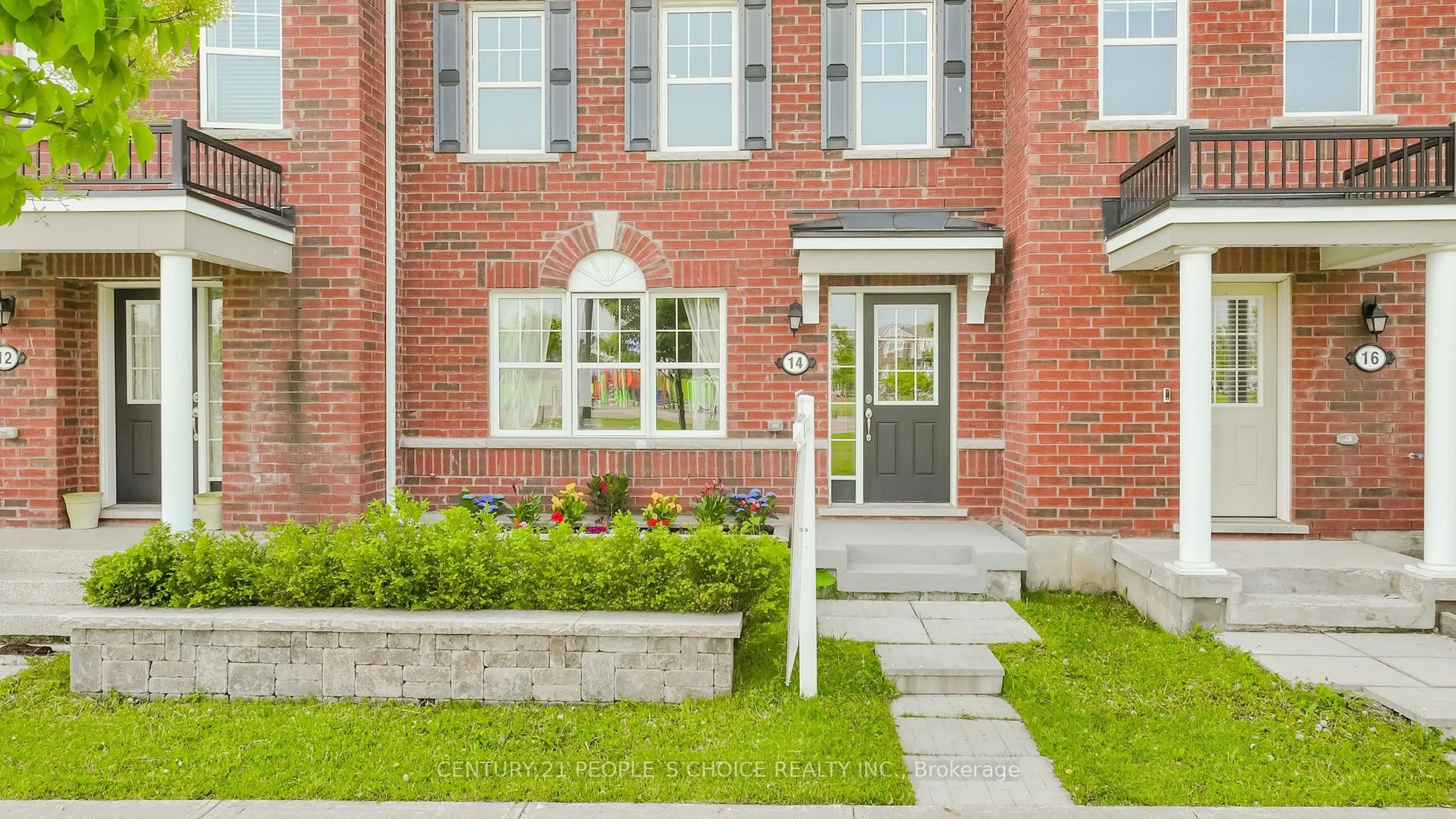 Home with brick exterior material, street for 14 Toledo Lane, Brampton Ontario L7A 4H5