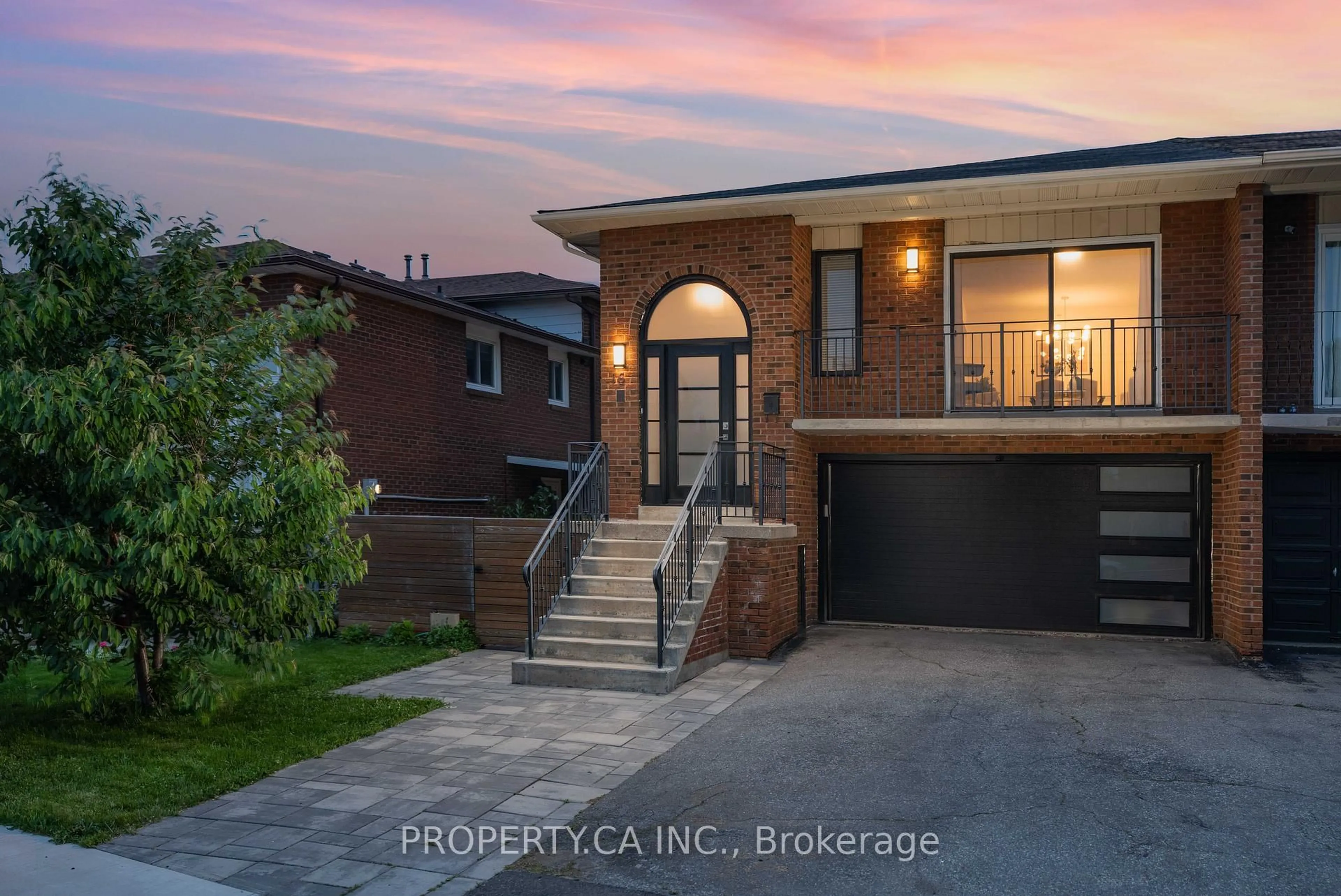 Home with brick exterior material, street for 16 Fredrick Mowat Lane, Toronto Ontario M3J 3C5