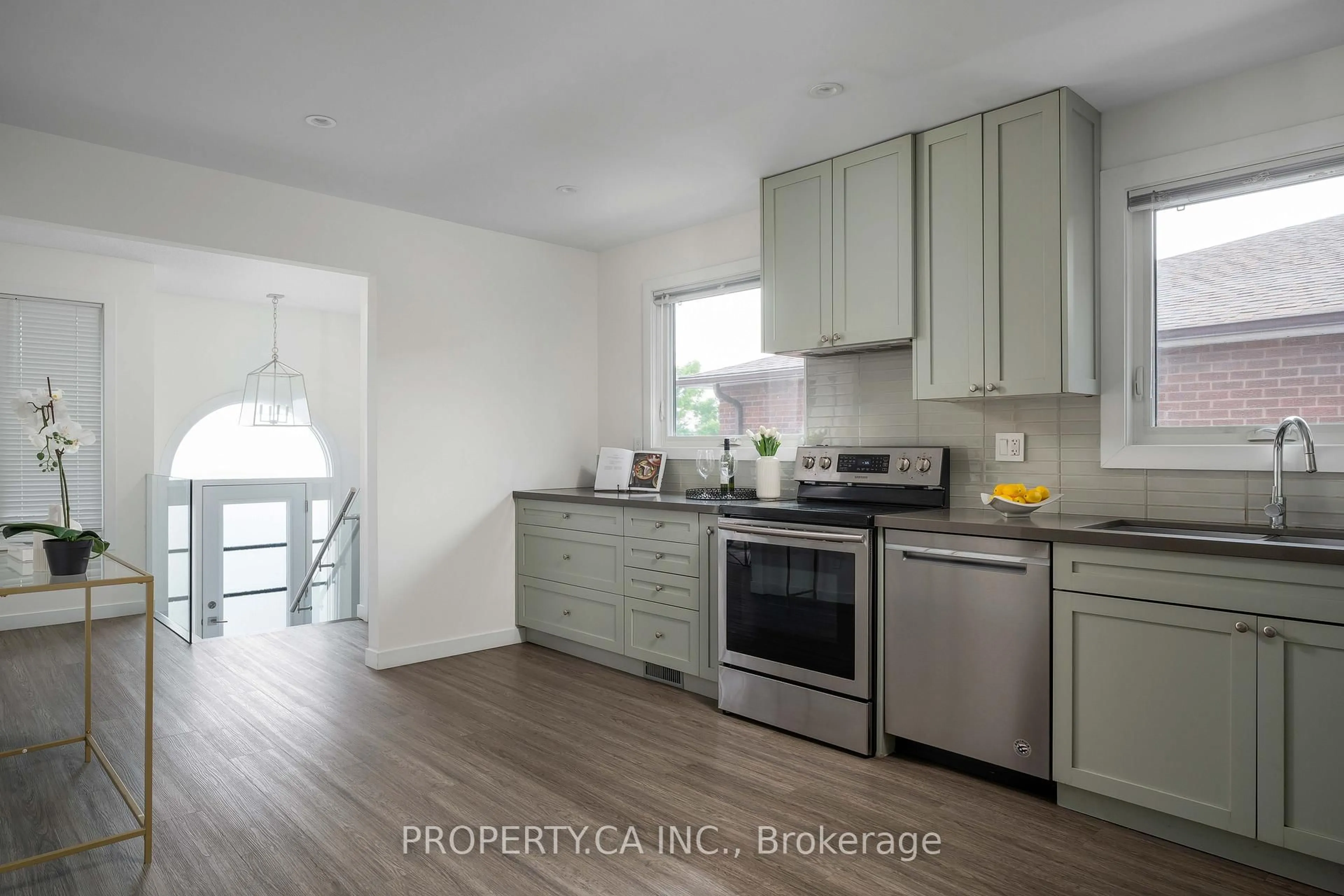 Open concept kitchen, unknown for 16 Fredrick Mowat Lane, Toronto Ontario M3J 3C5