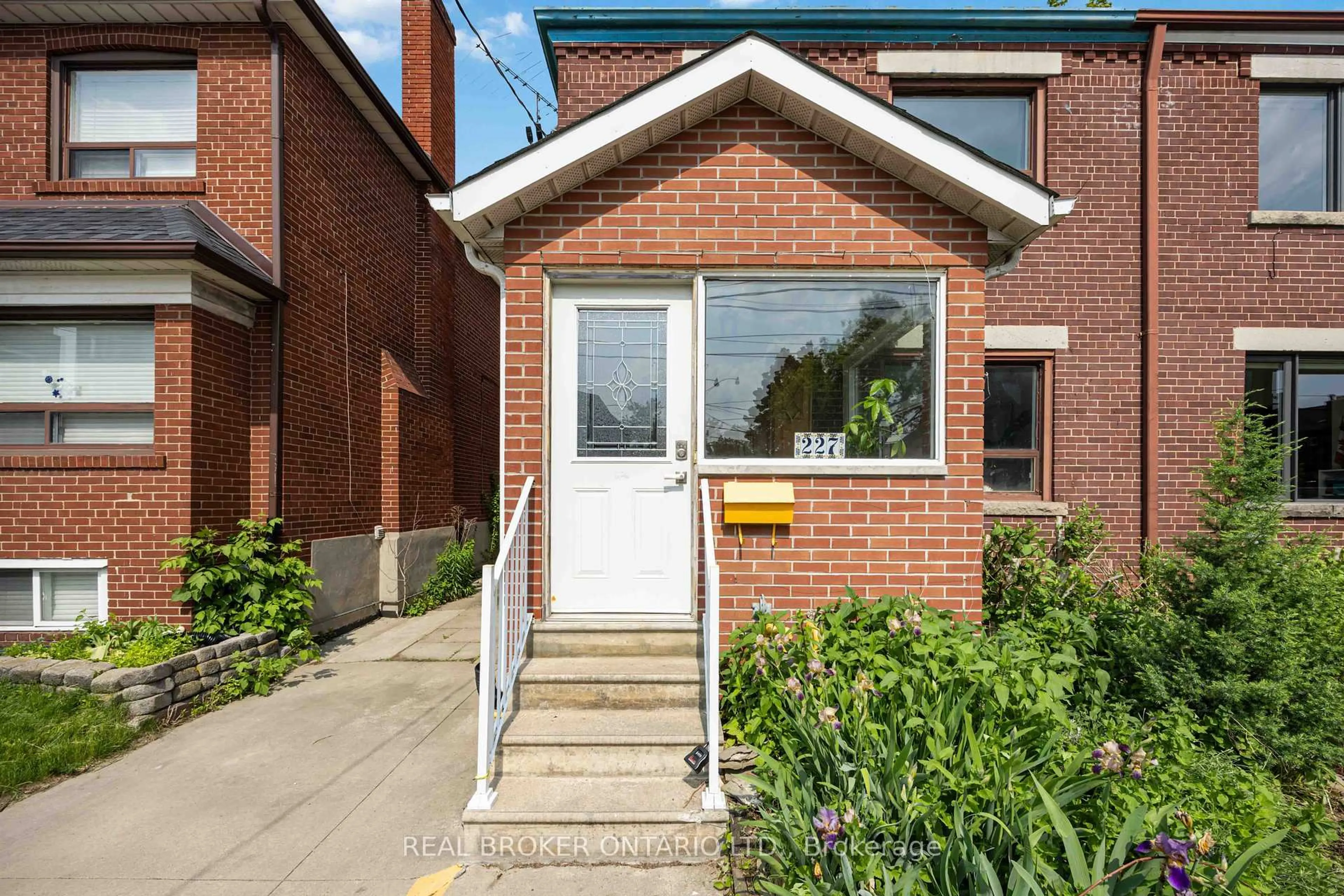 Home with brick exterior material, street for 227 Jane St, Toronto Ontario M6S 3Y8