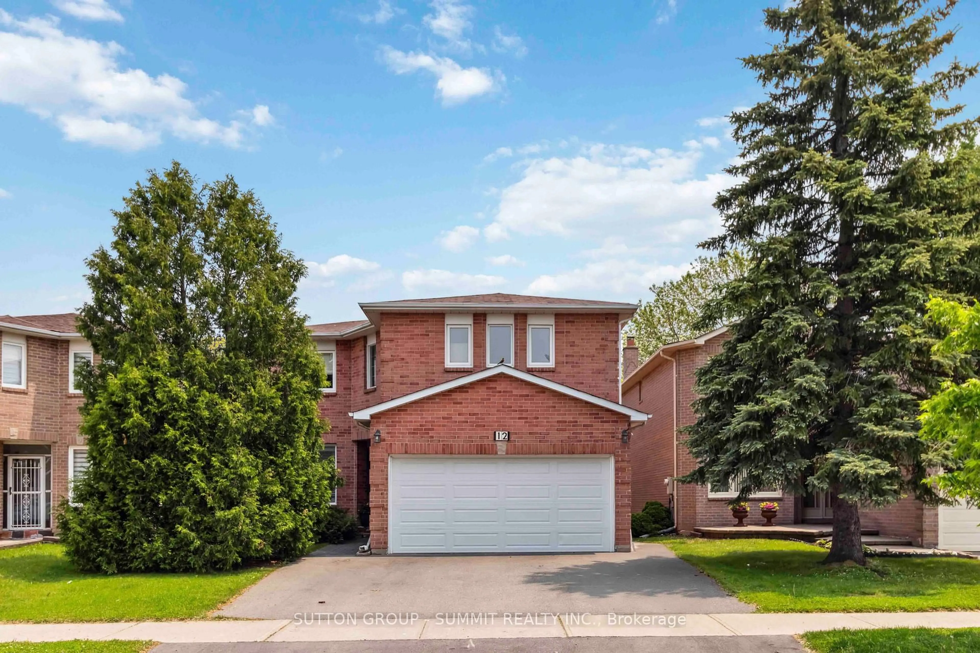 Home with brick exterior material, street for 12 ATKINS Circ, Brampton Ontario L6X 4A8
