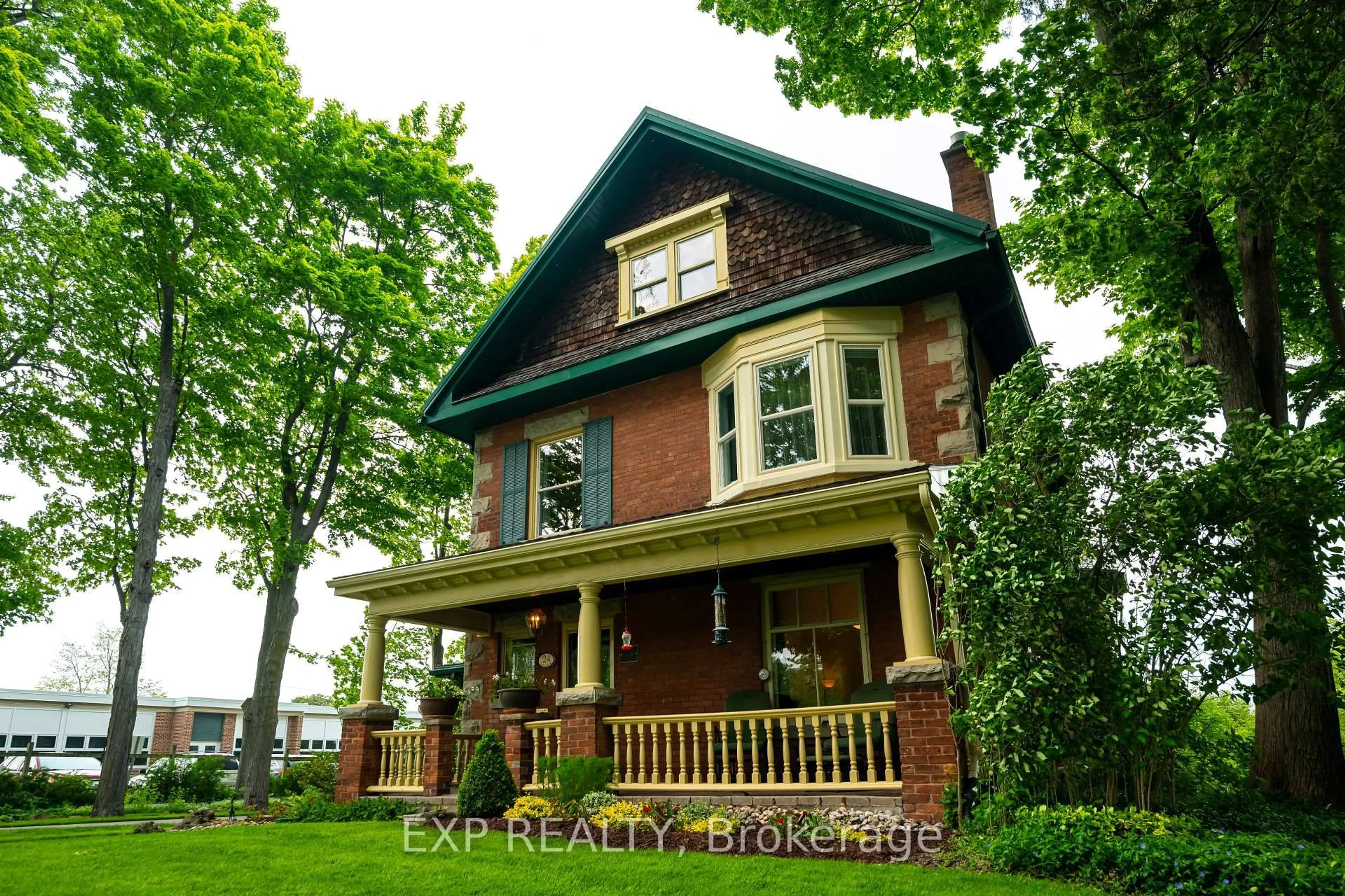 Home with brick exterior material, street for 24 Faulkner St, Orangeville Ontario L9W 2G6