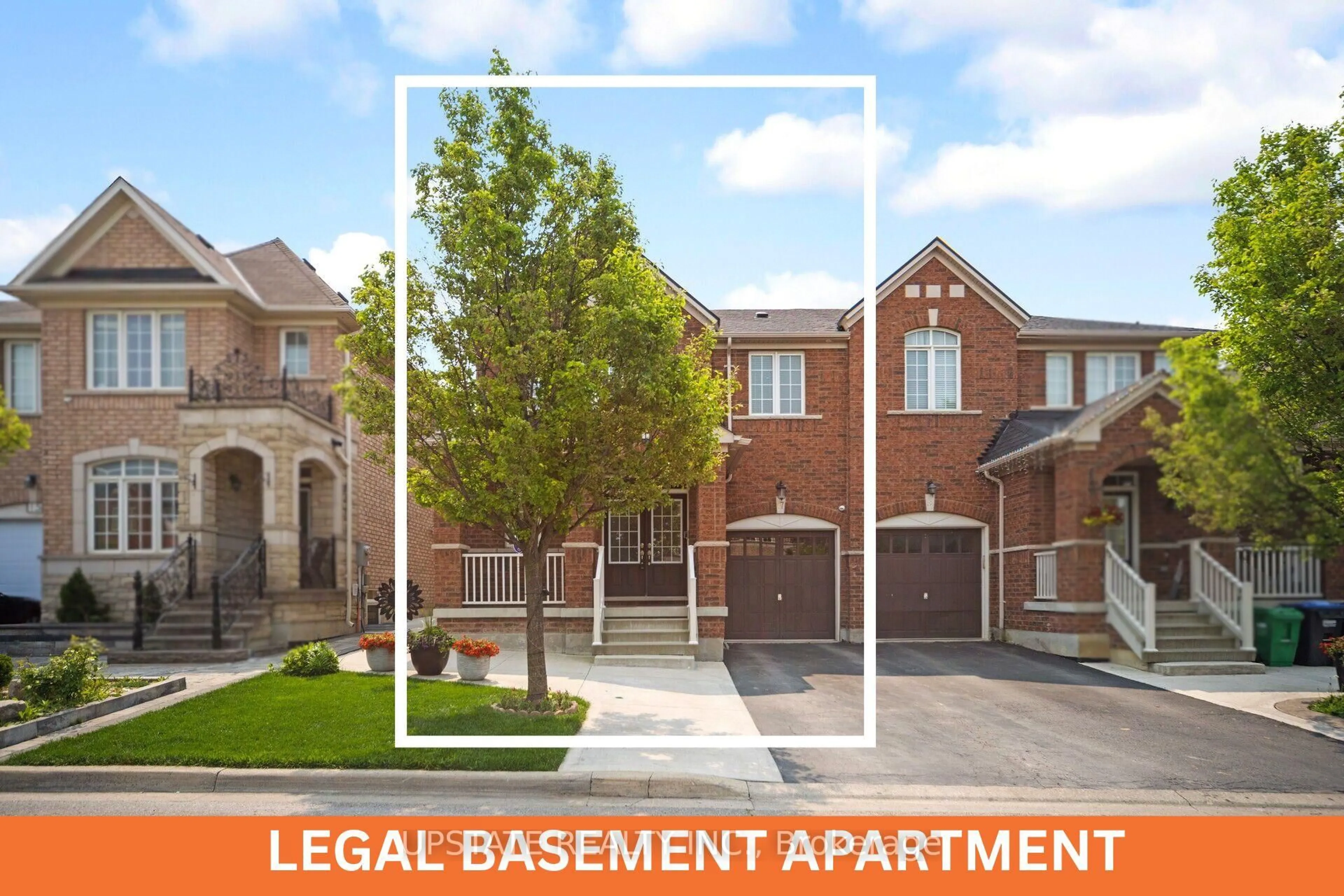 Home with brick exterior material, street for 17 Trentin Rd, Brampton Ontario L6P 3H4