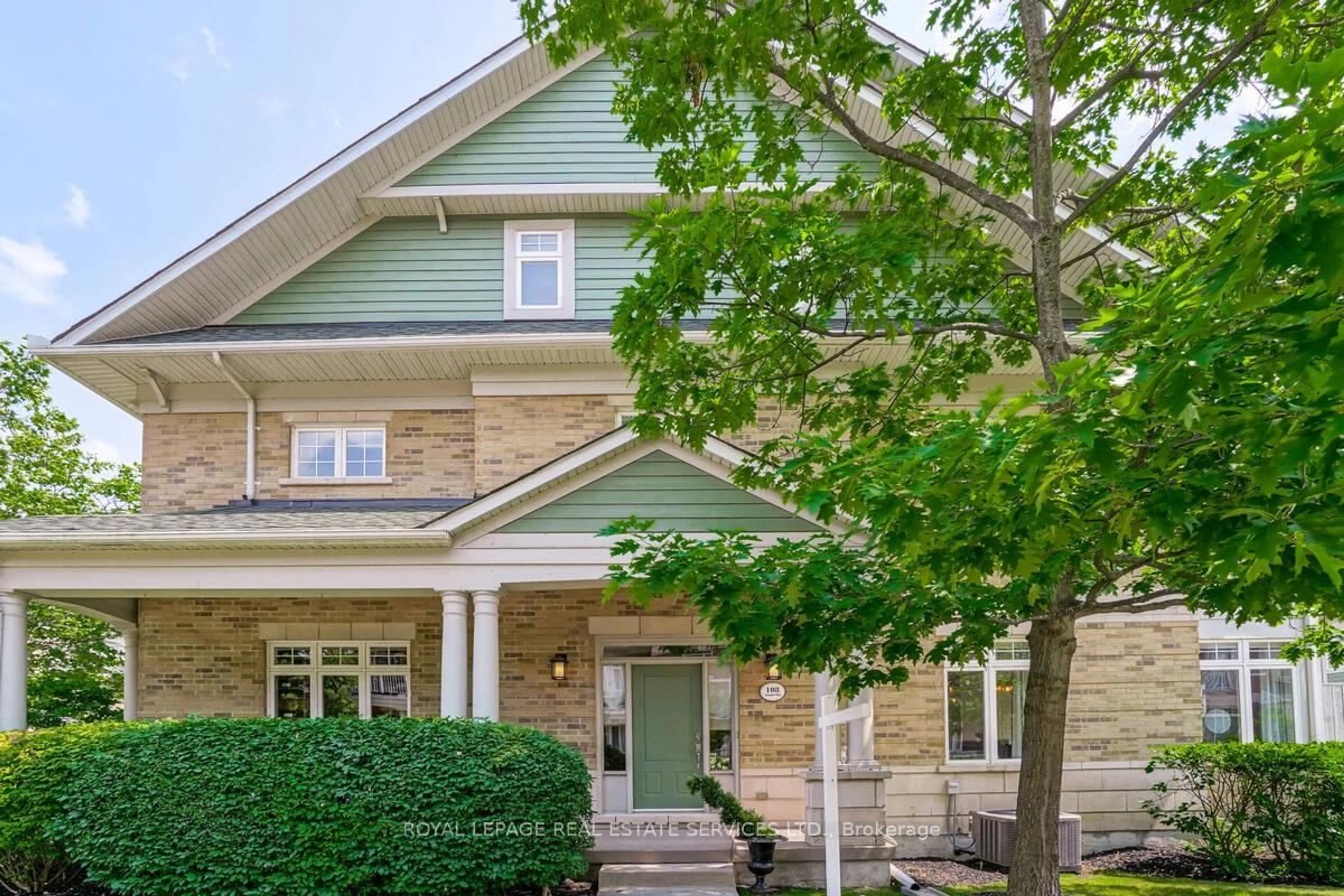 Home with brick exterior material, street for 108 Compass Way, Mississauga Ontario L5G 4V1