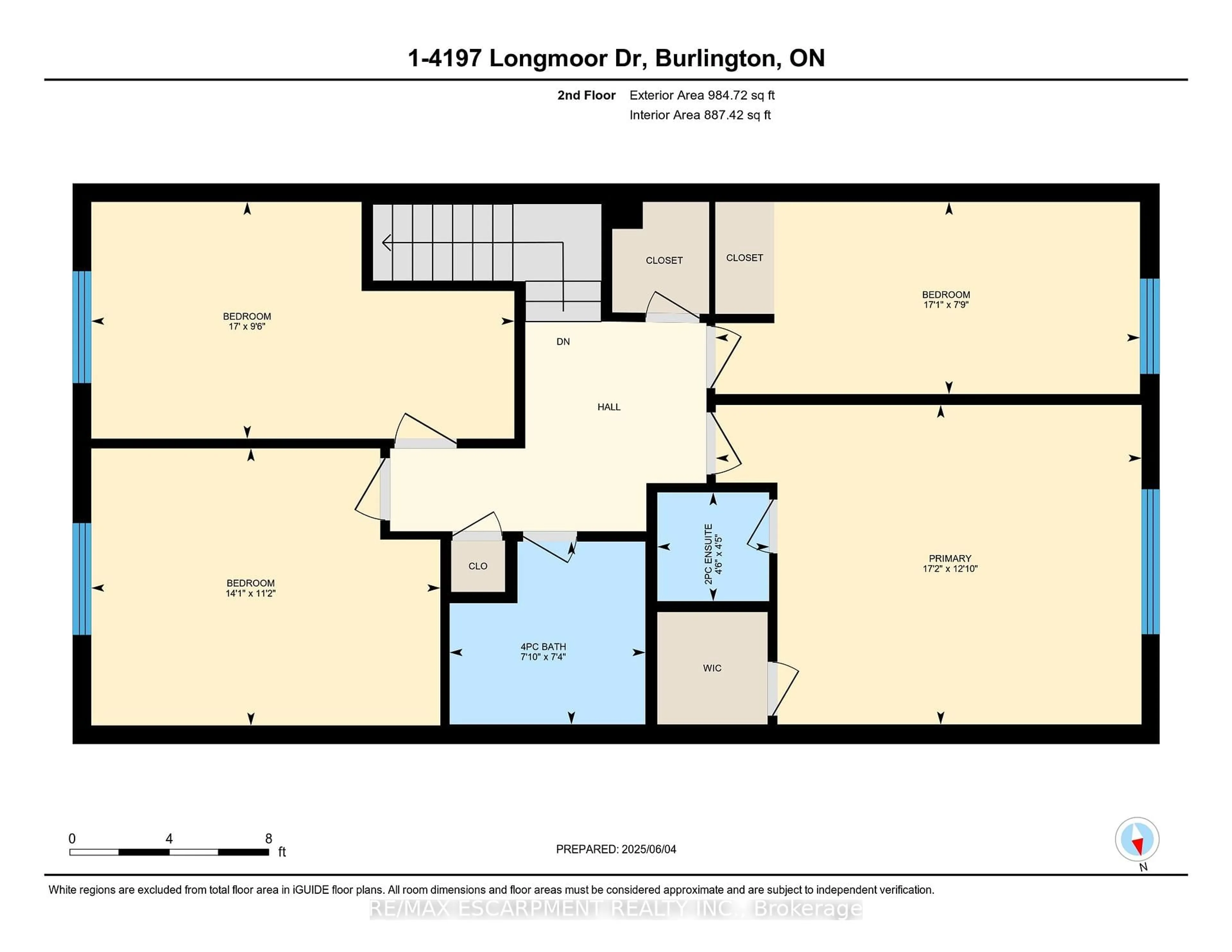 Floor plan for 4197 Longmoor Dr #1, Burlington Ontario L7L 5J9