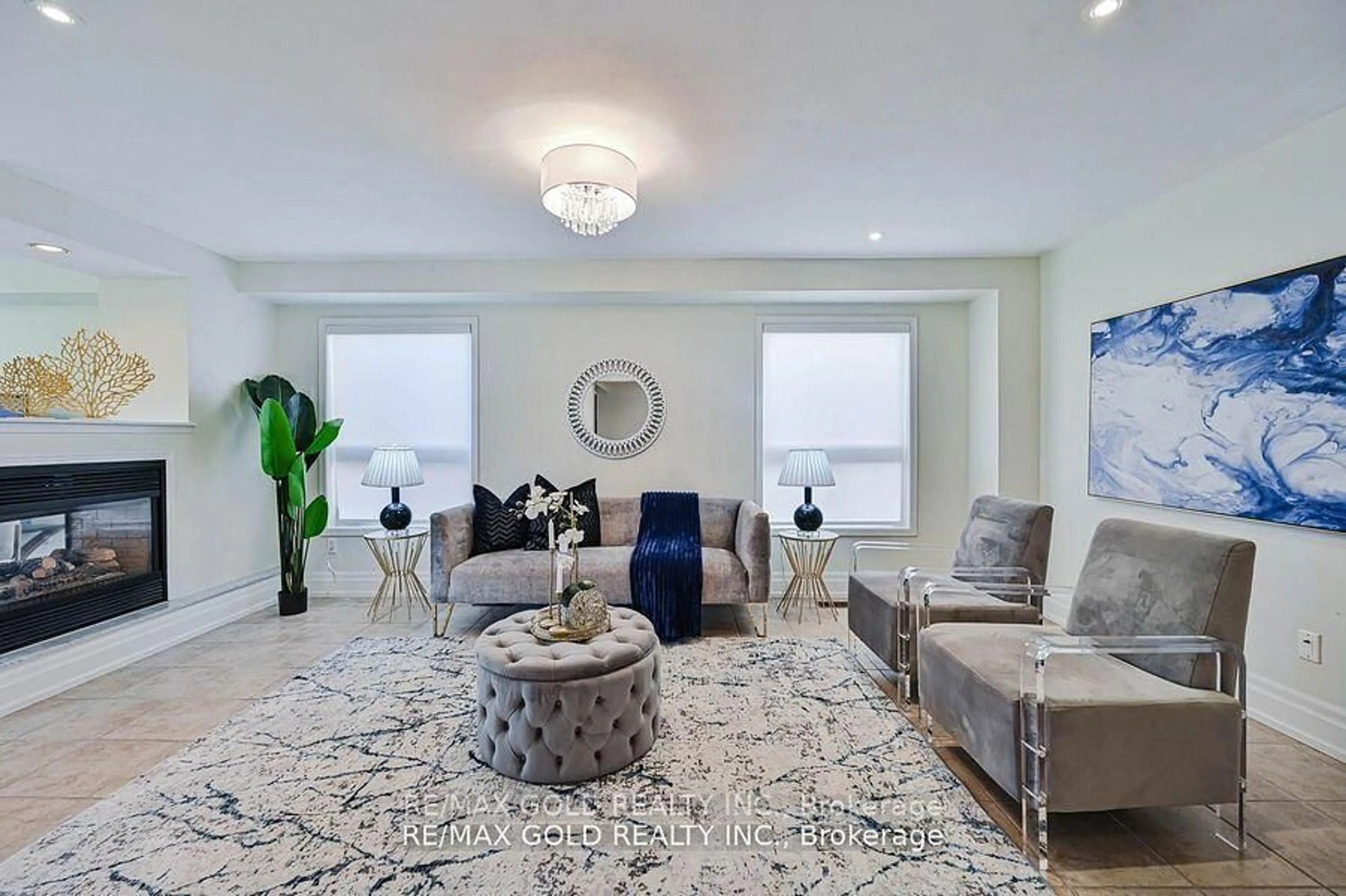 Living room with furniture, unknown for 8 Willow Park Dr, Brampton Ontario L6R 2M9