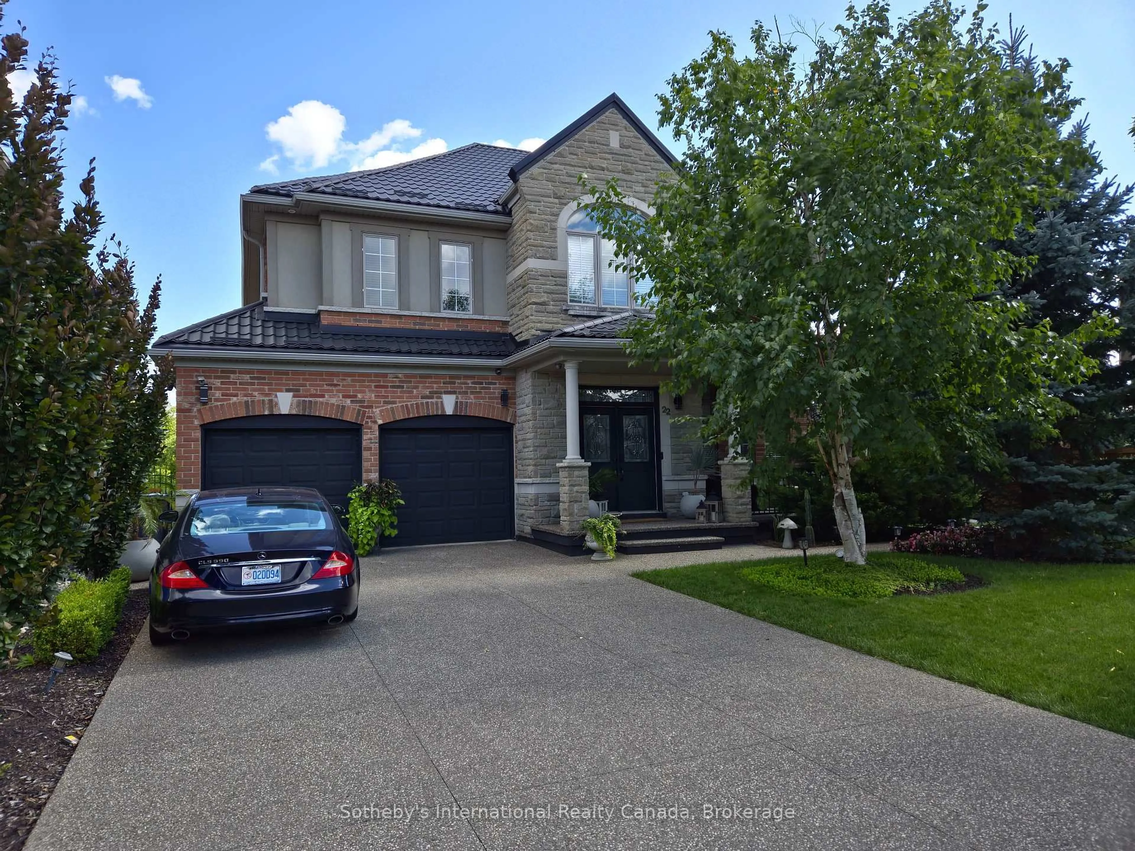 Home with brick exterior material, street for 22 Prada Crt, Brampton Ontario L6P 2K1
