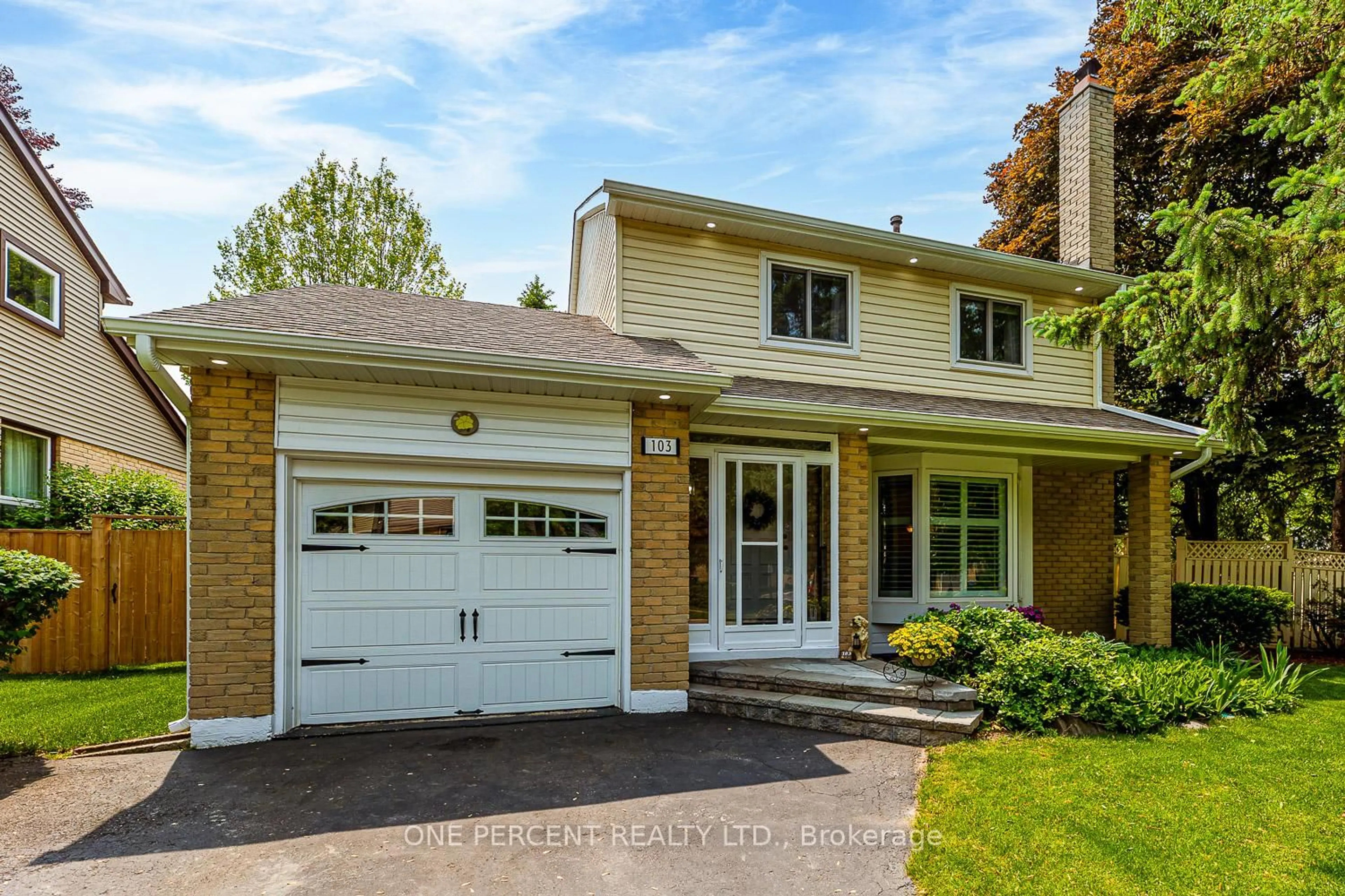 Home with brick exterior material, street for 103 Royal Palm Dr, Brampton Ontario L6Z 1P4