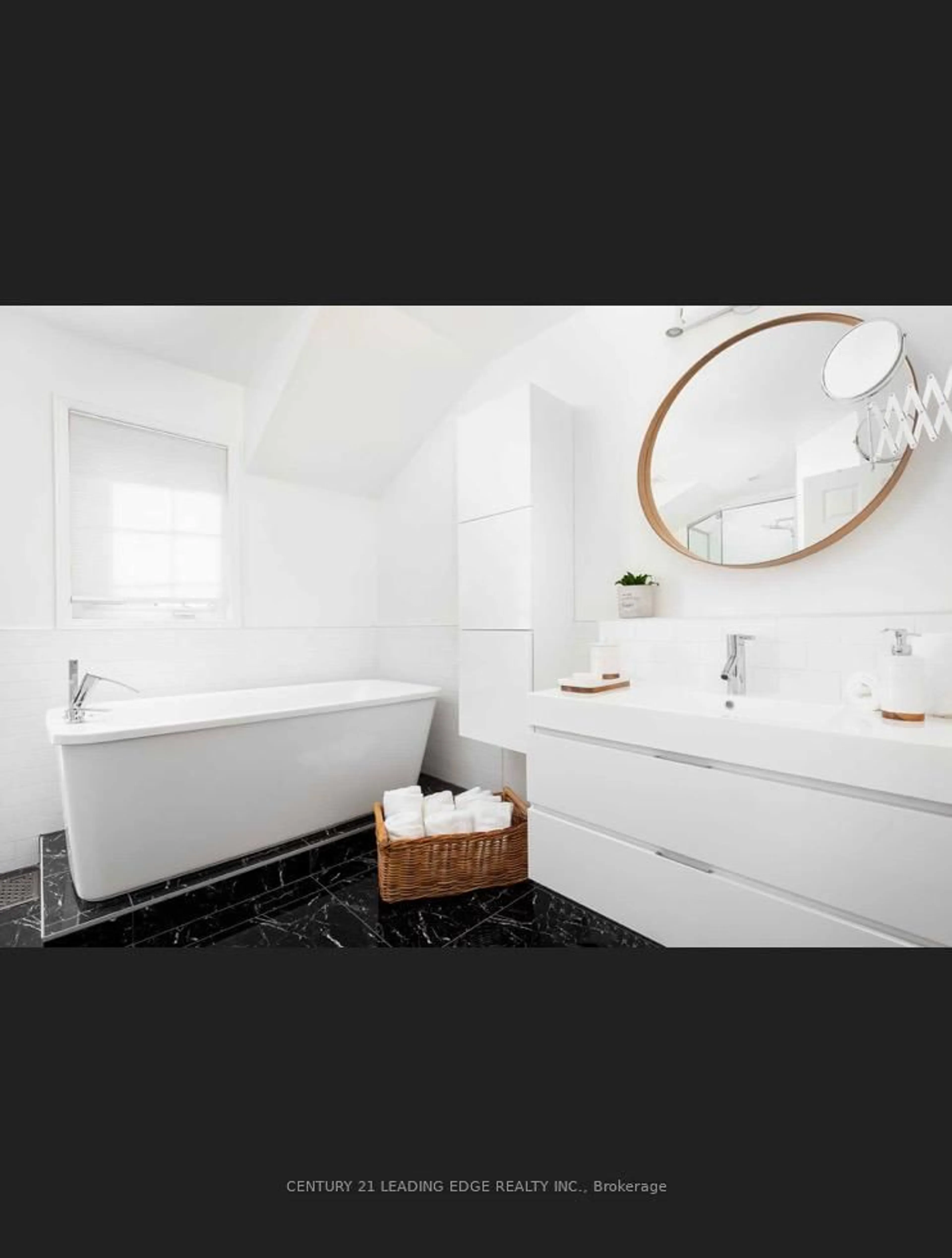 Contemporary bathroom, ceramic/tile floor for 113 The Queensway Way #57, Toronto Ontario M6S 5B6