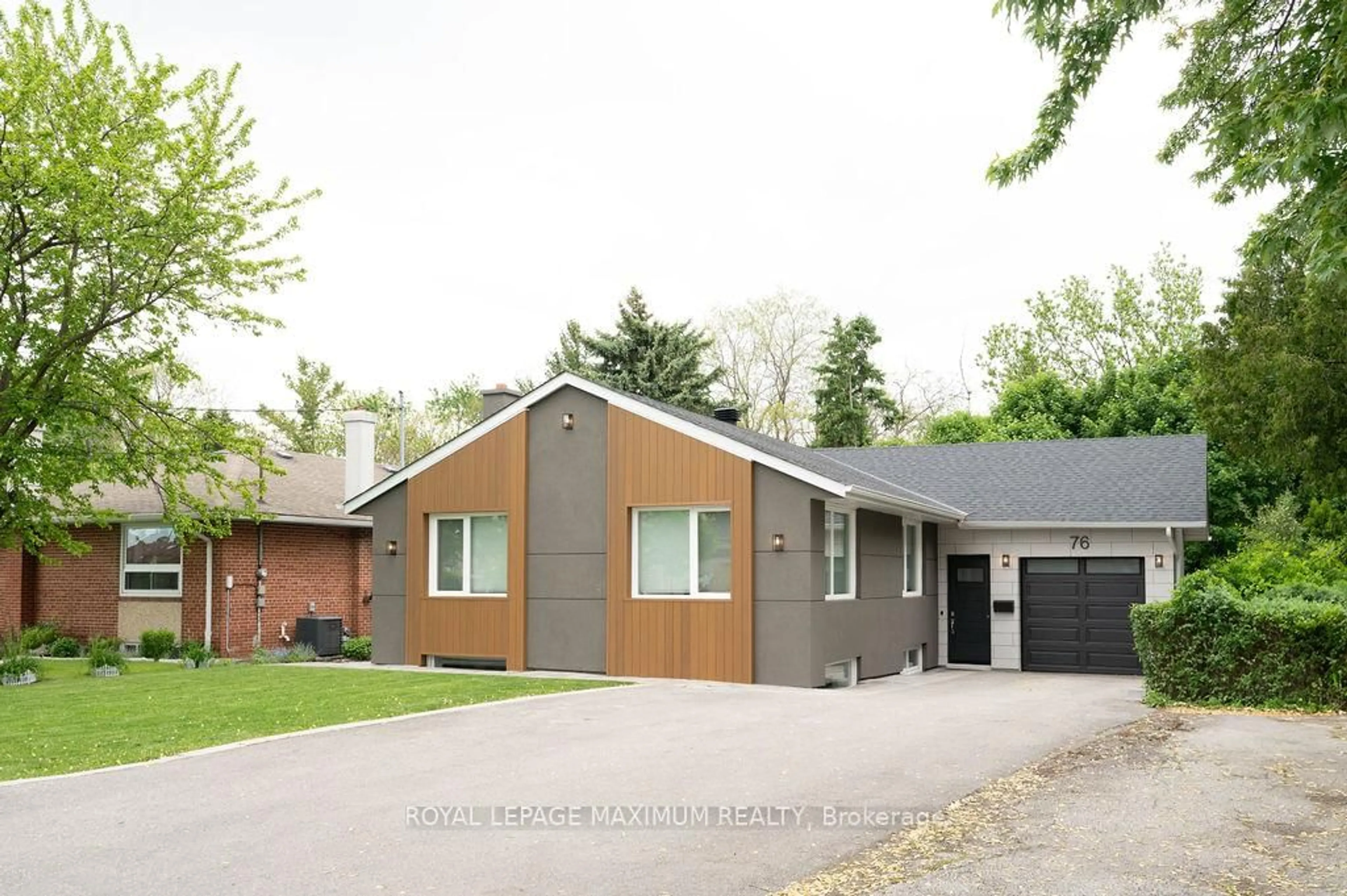 Home with brick exterior material, street for 76 Langholm Dr, Toronto Ontario M3M 2R8