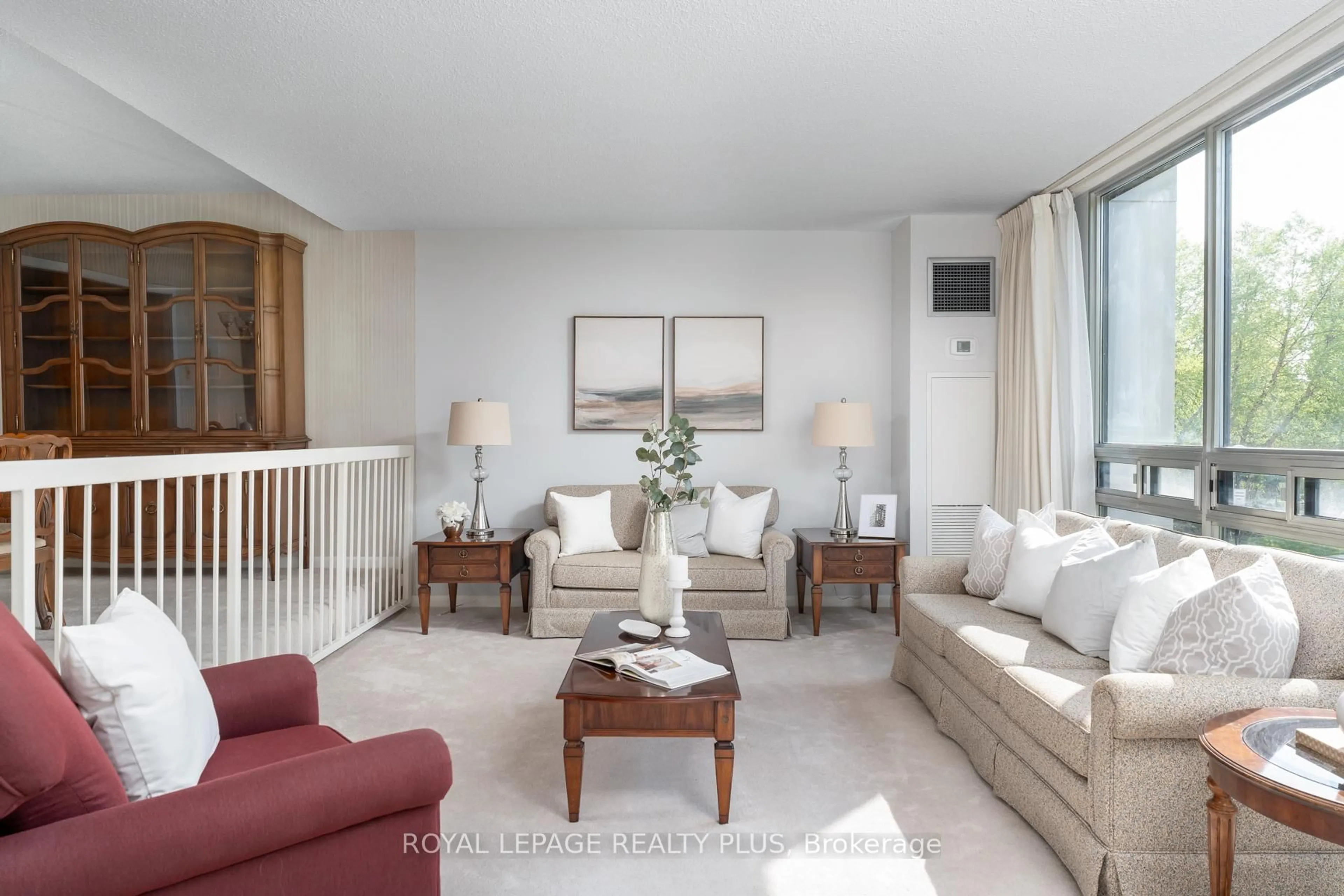 Living room with furniture, unknown for 2185 Marine Dr #206, Oakville Ontario L6L 5L6