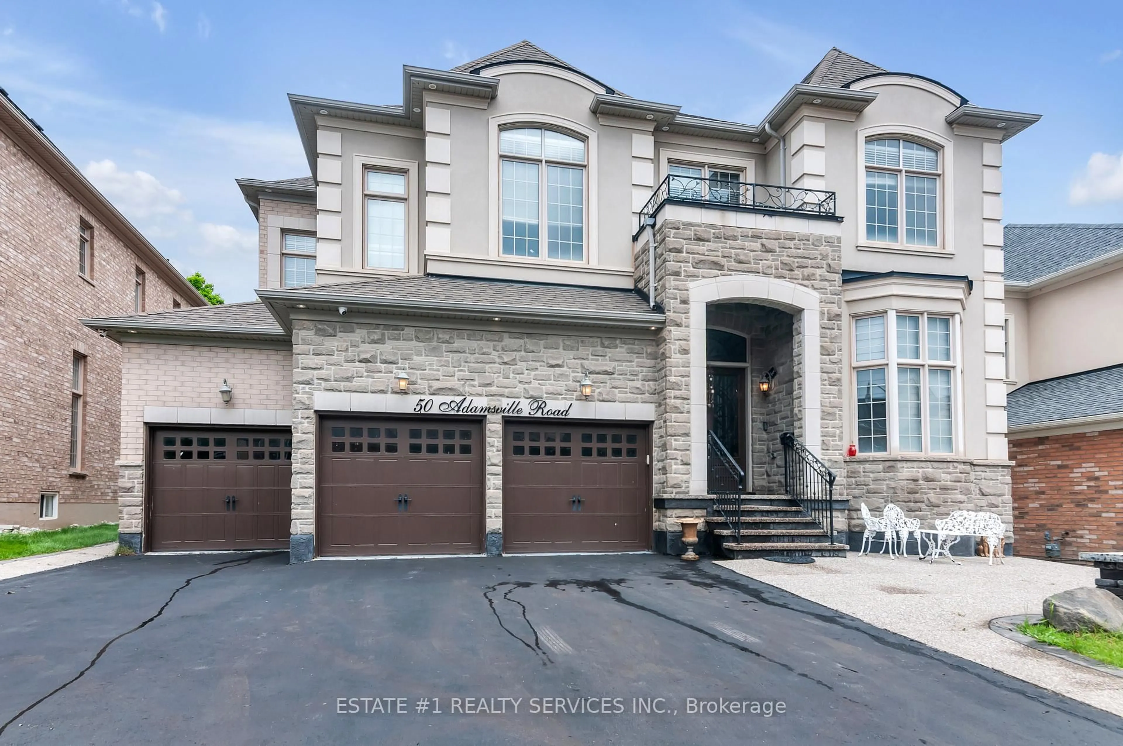 Home with brick exterior material, street for 50 Adamsville Rd, Brampton Ontario L6X 2X4