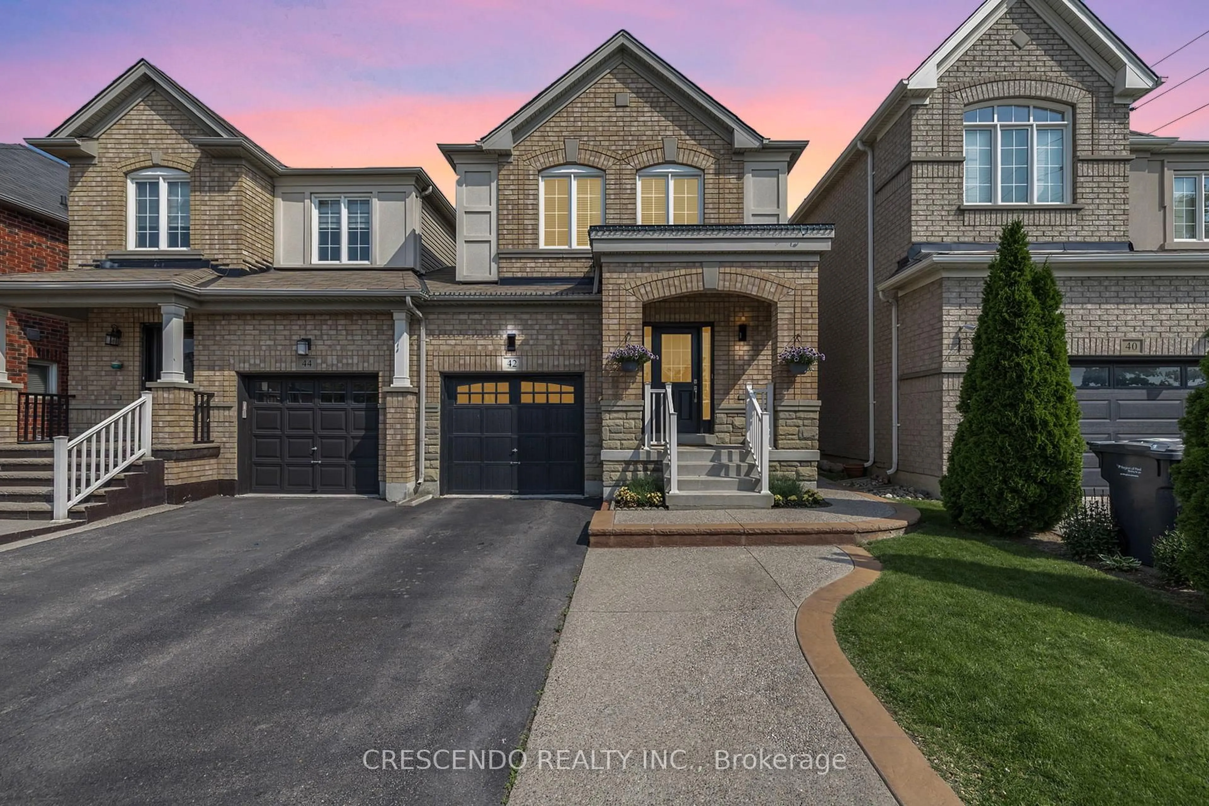 Home with brick exterior material, street for 42 Napoleon Cres, Brampton Ontario L6P 3K5