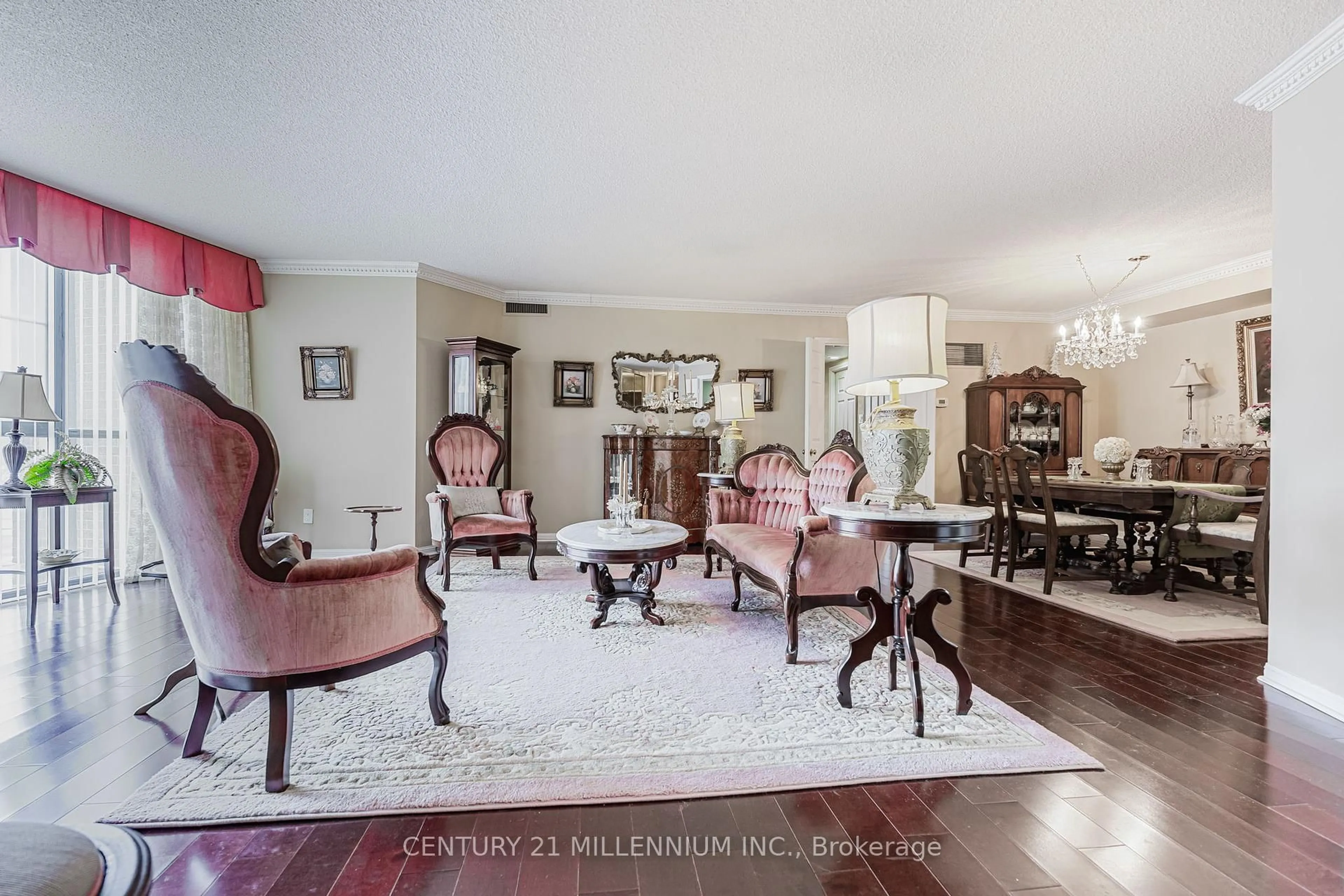 Living room with furniture, unknown for 1230 Marlborough Crt #210, Oakville Ontario L6H 3K6