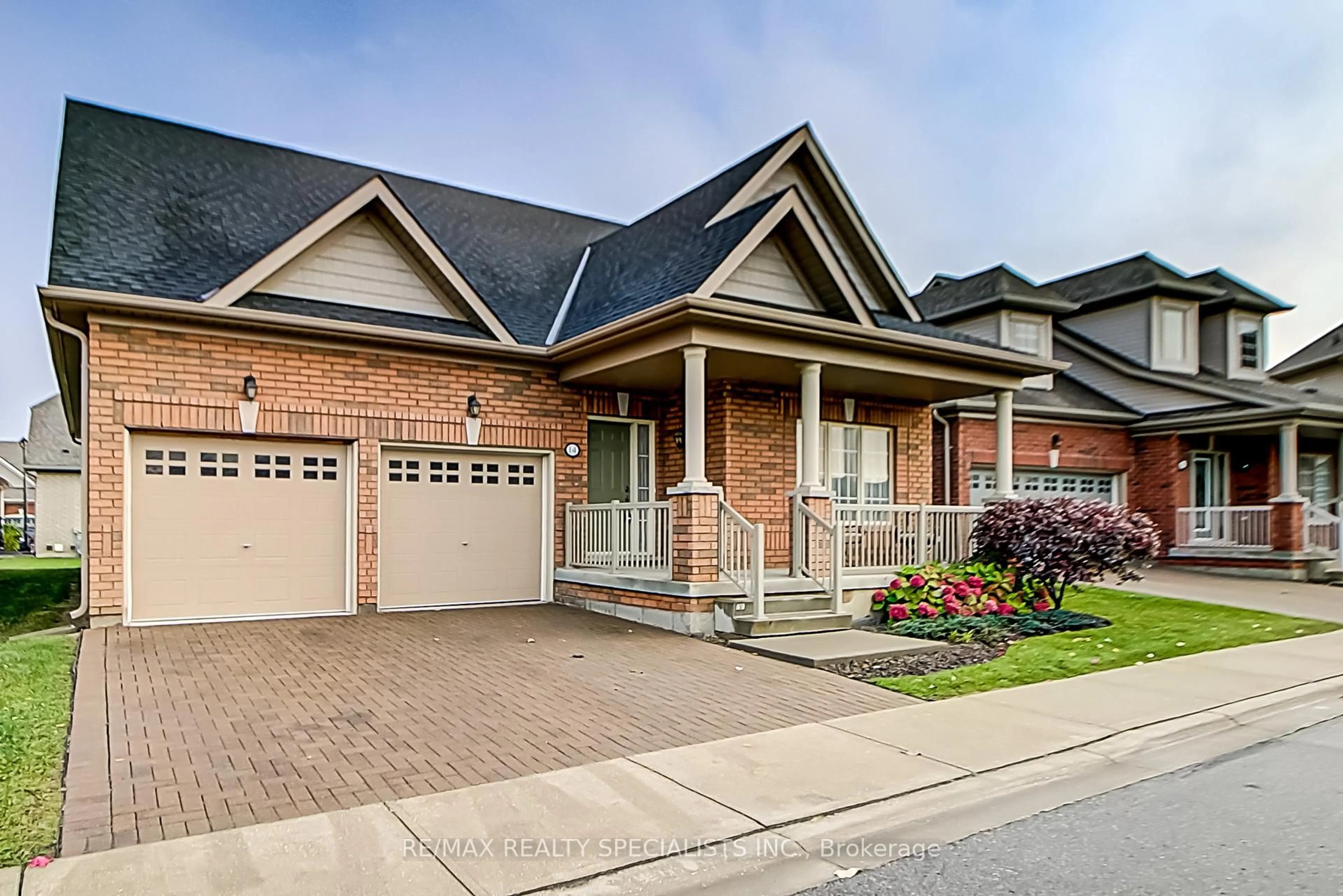 Home with brick exterior material, street for 14 Alamode Rd, Brampton Ontario L6R 3Z8