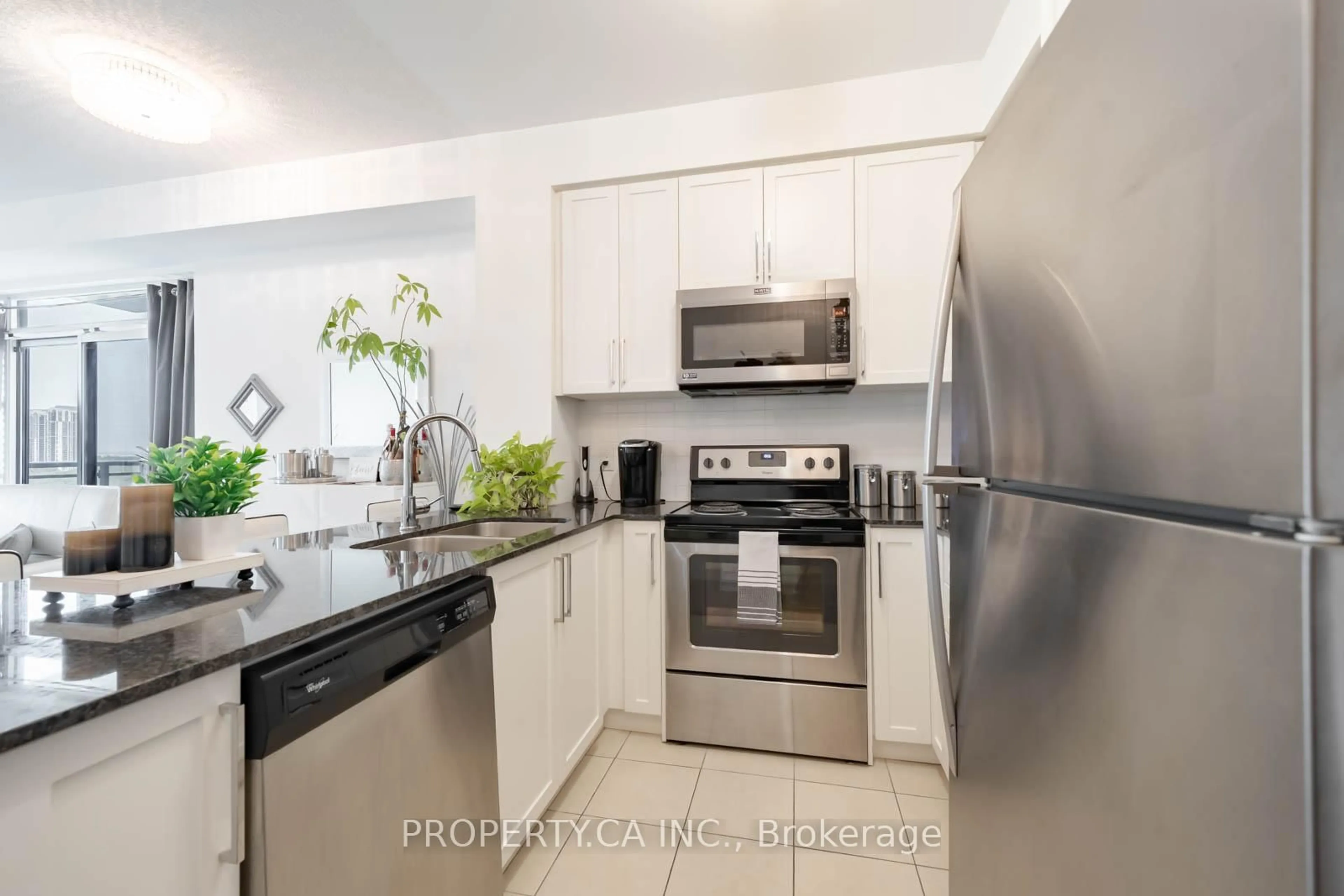 Standard kitchen, unknown for 840 Queens Plate Dr #704, Toronto Ontario M9W 0E7