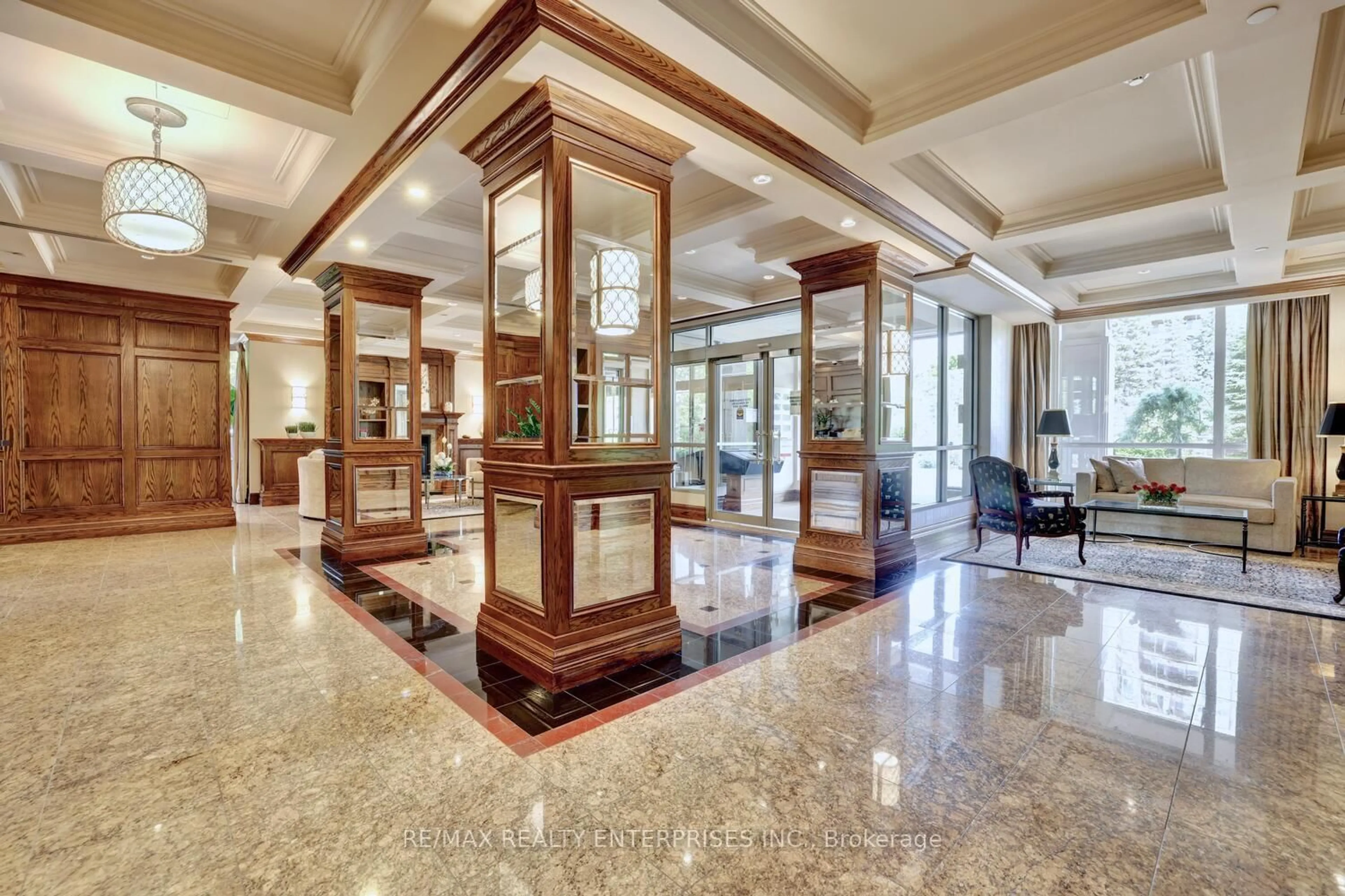 Lobby for 1900 The Collegeway #1106, Mississauga Ontario L5L 5Y8