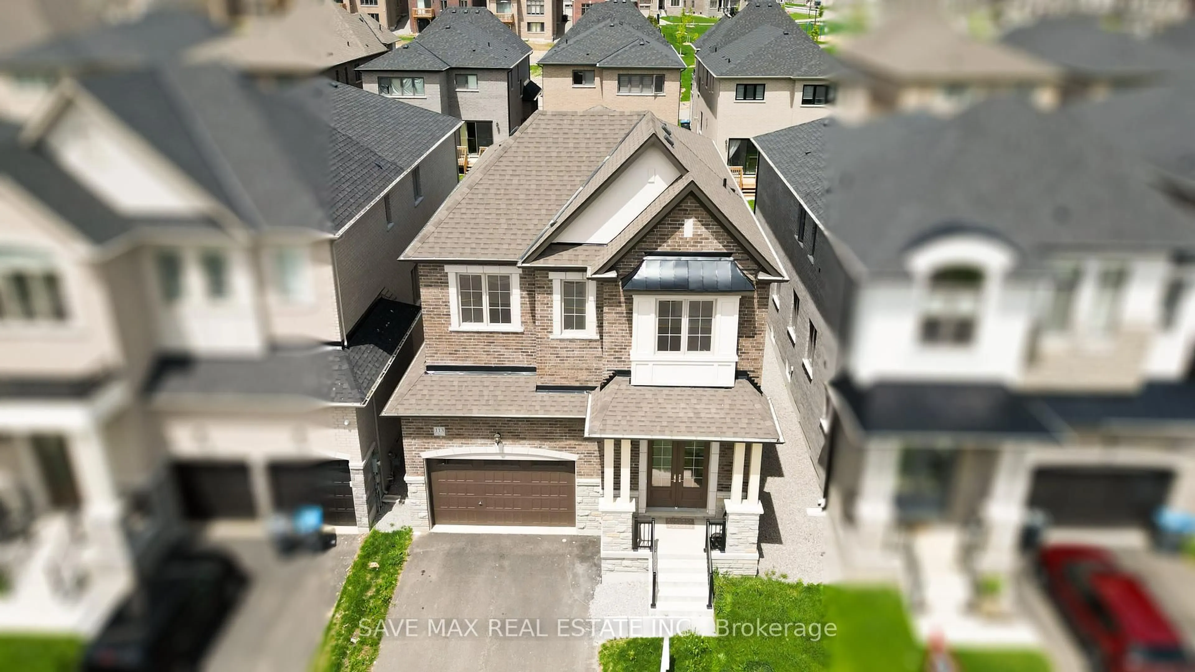 A pic from outside/outdoor area/front of a property/back of a property/a pic from drone, street for 113 Walker Rd, Caledon Ontario L7C 4M9