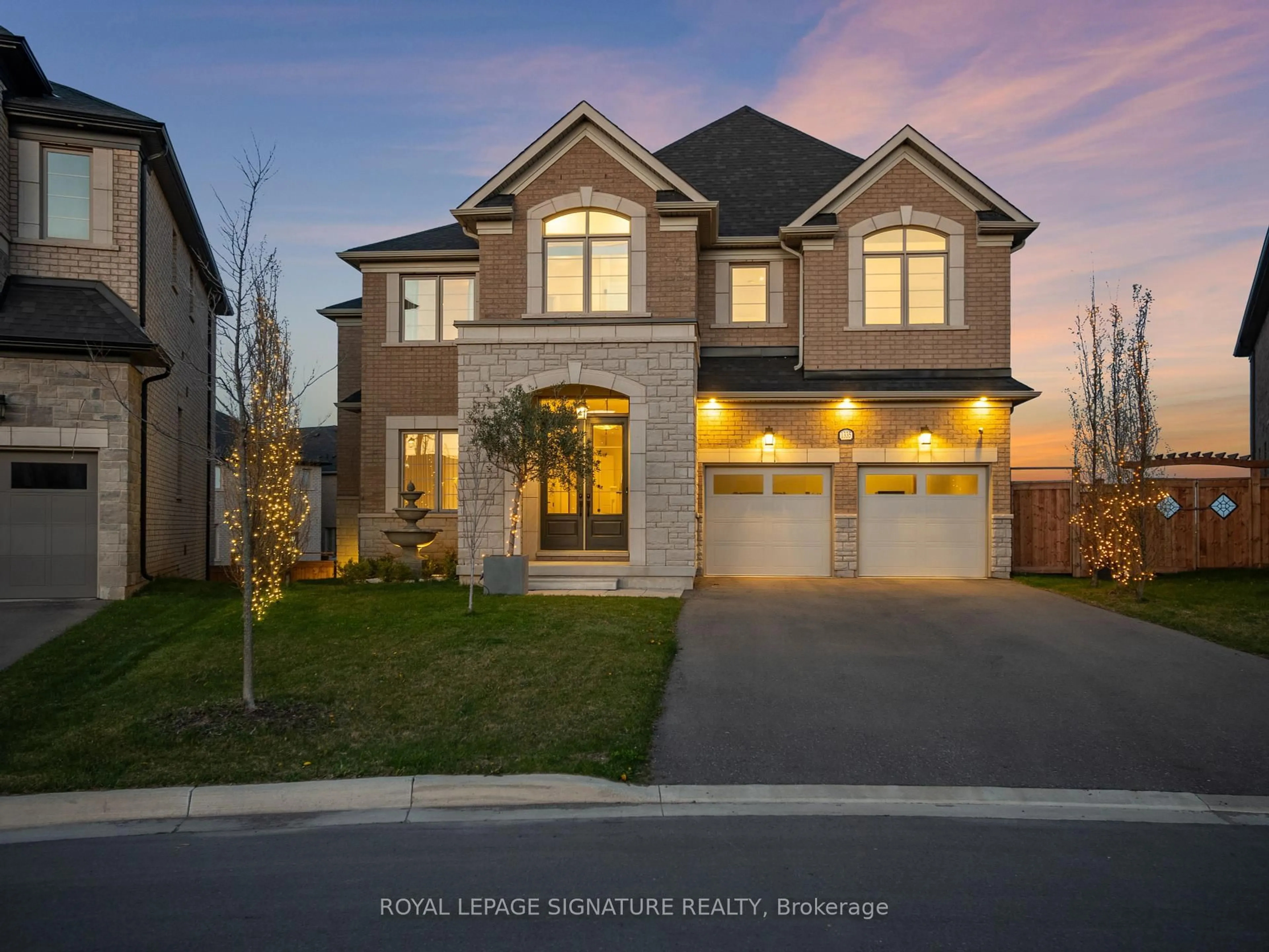 Home with brick exterior material, street for 1335 Britton Cres, Milton Ontario L9E 1L5