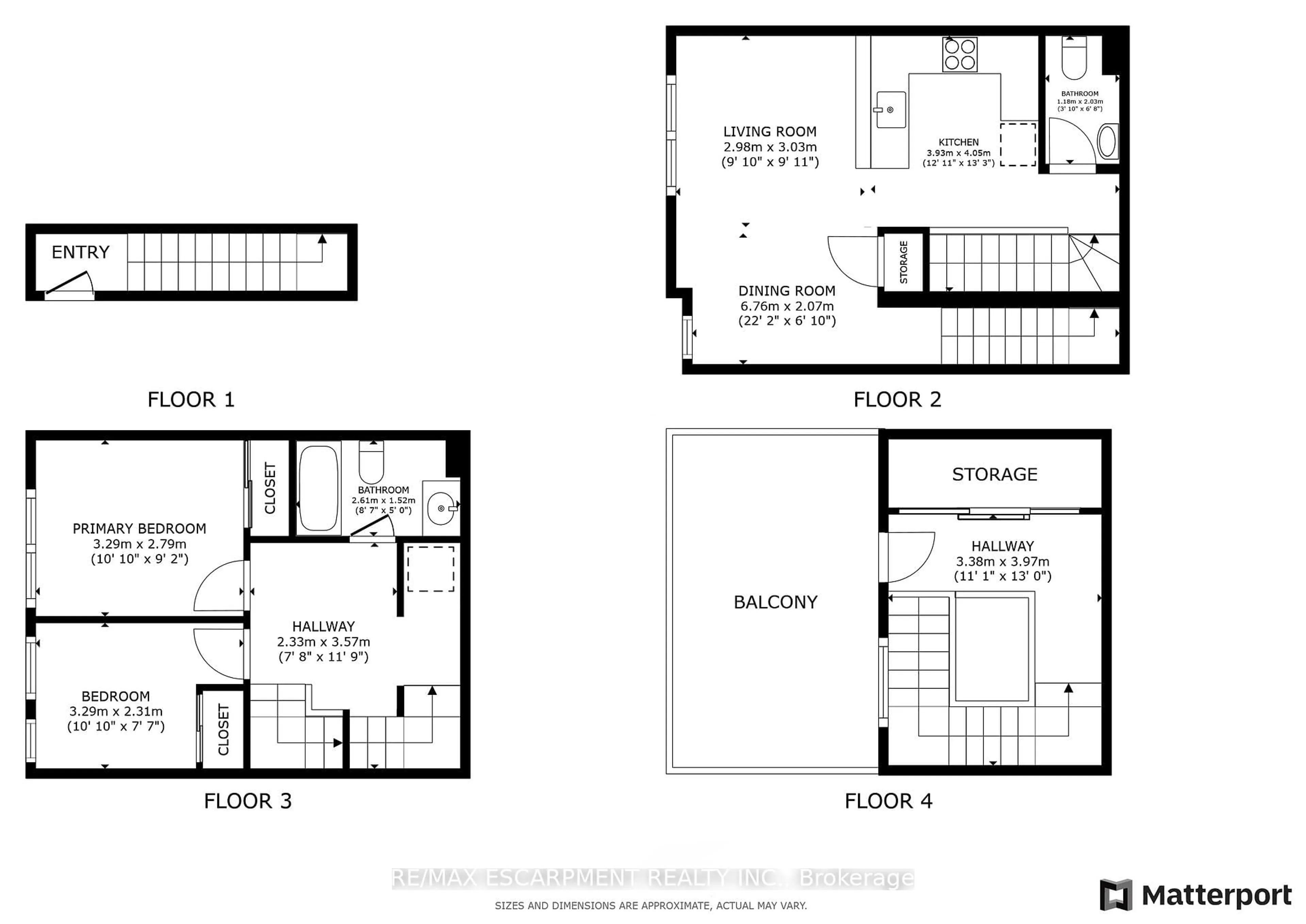 Floor plan for 173 William Duncan Rd #103, Toronto Ontario M3K 0B8
