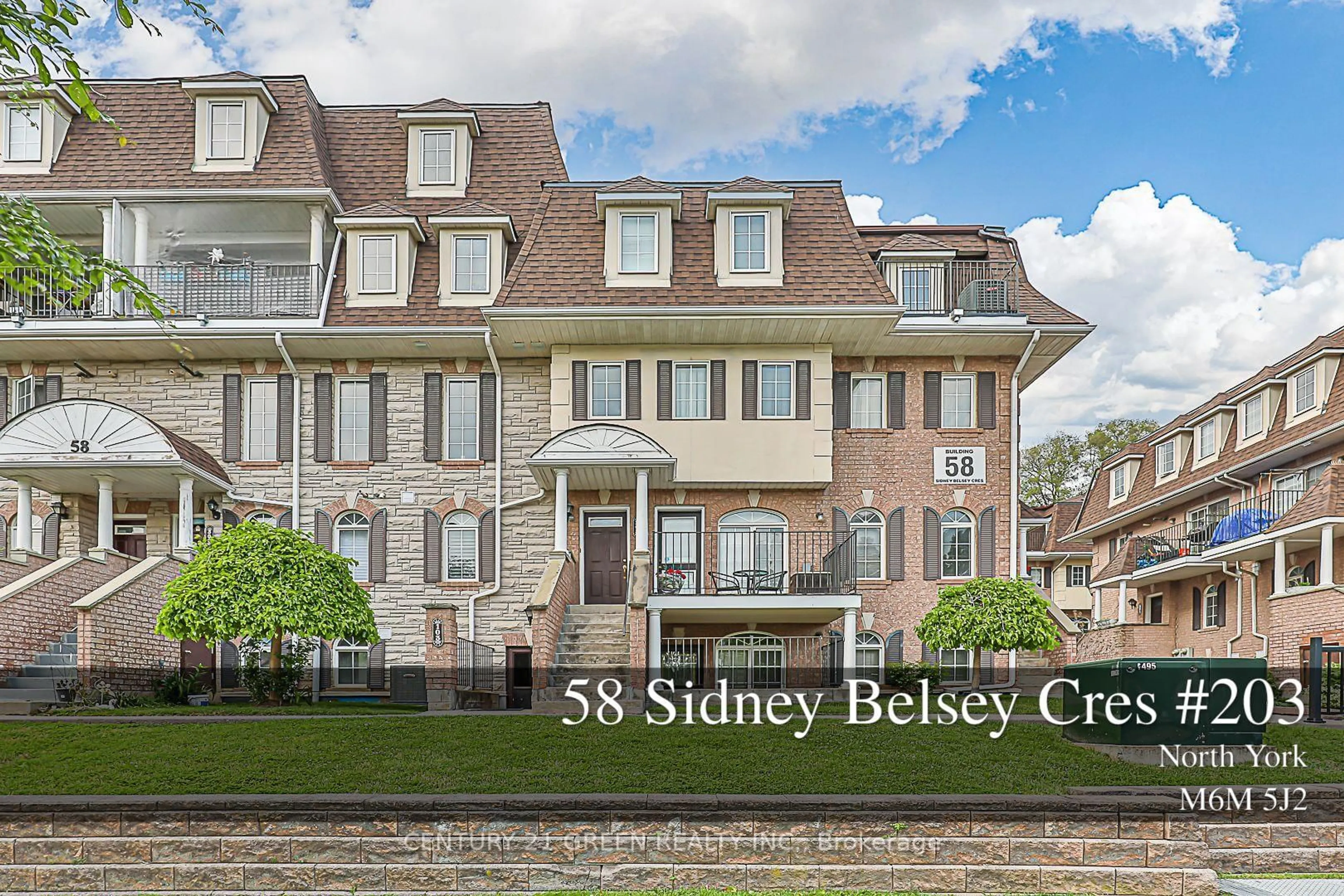 Unknown for 58 Sidney Belsey Cres #203, Toronto Ontario M6M 5J2