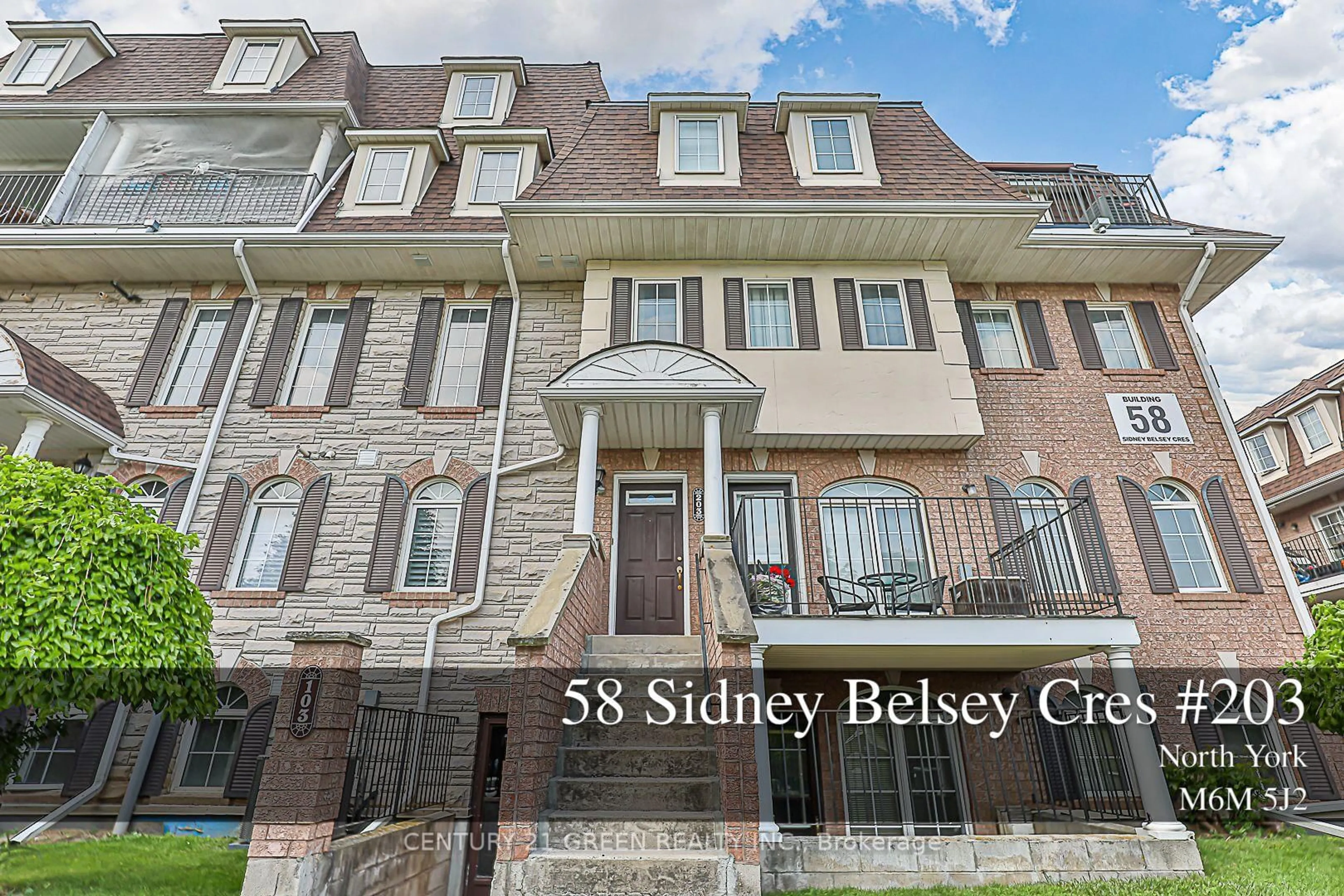 Unknown for 58 Sidney Belsey Cres #203, Toronto Ontario M6M 5J2