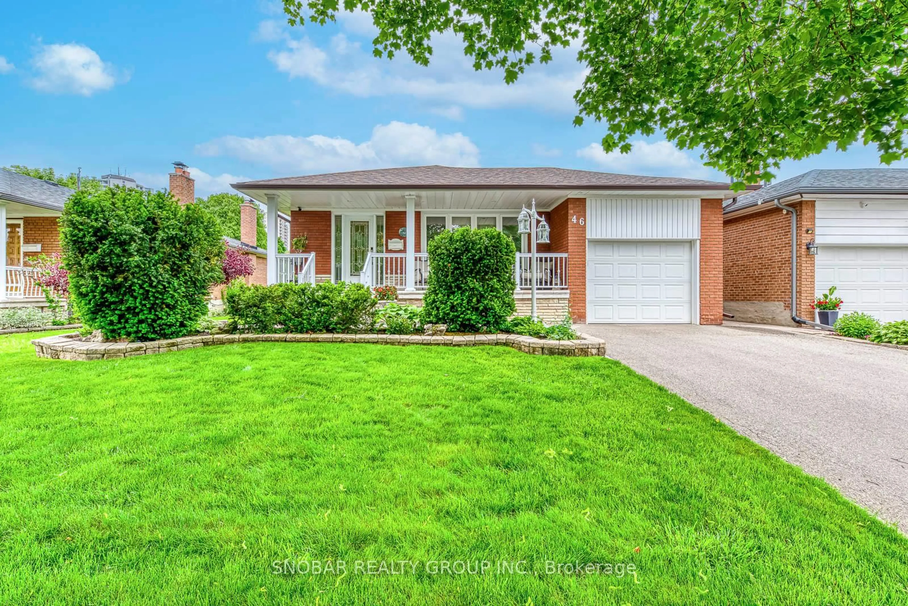 Home with brick exterior material, street for 46 Northcrest Rd, Toronto Ontario M9R 1P9