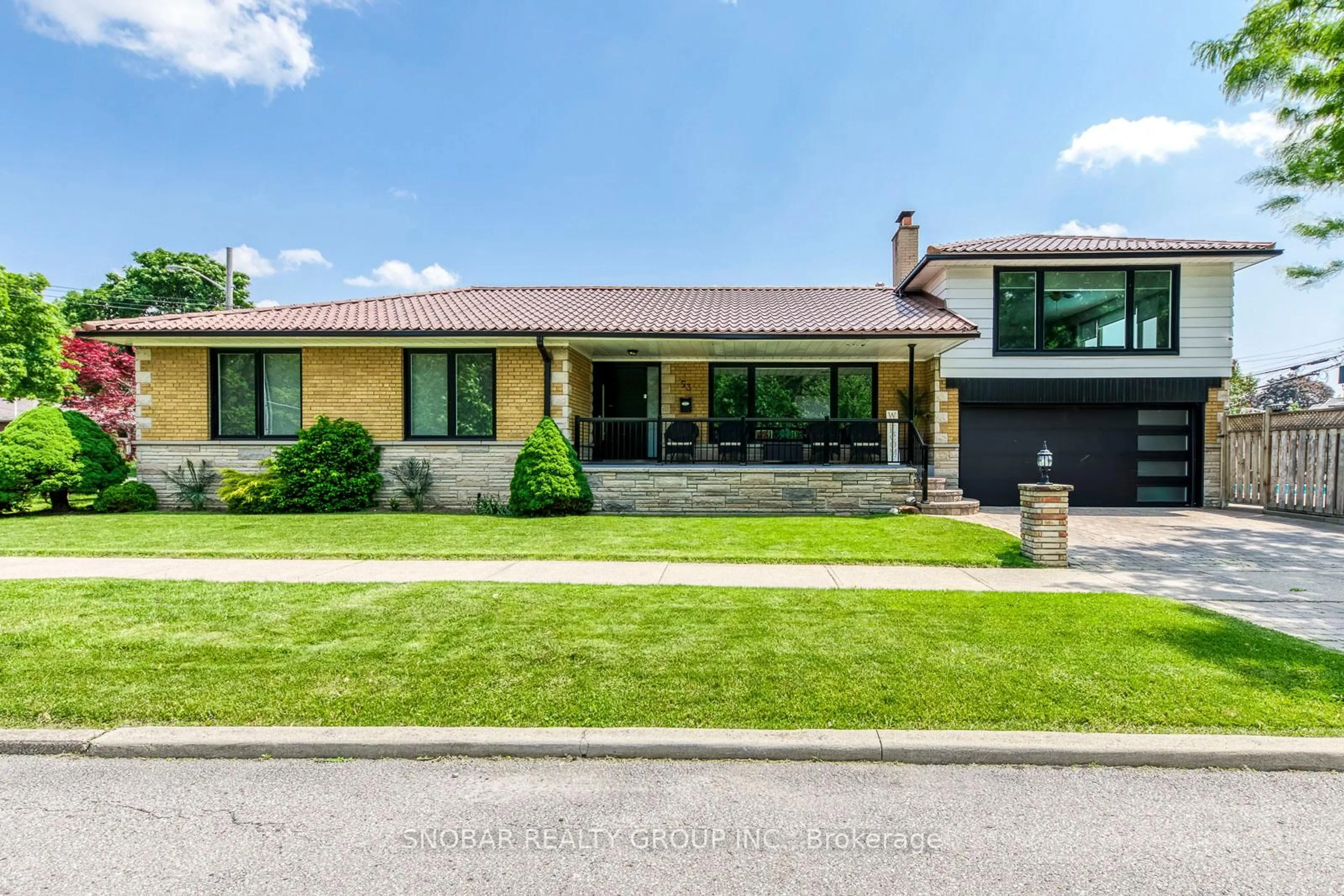 Home with brick exterior material, street for 53 Fenley Dr, Toronto Ontario M9R 1M5