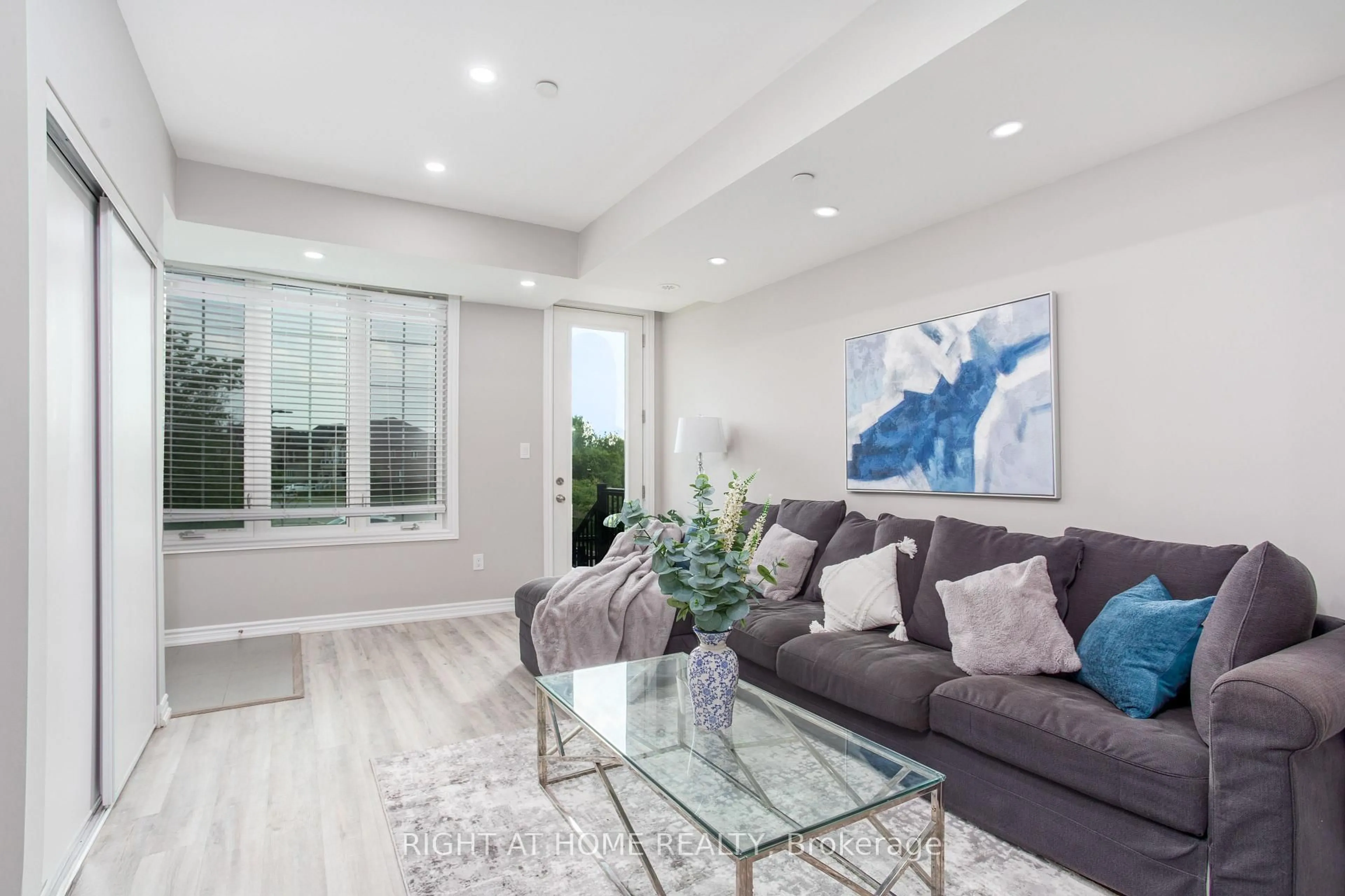 Living room with furniture, unknown for 2199 Lillykin St #32, Oakville Ontario L6H 0J7