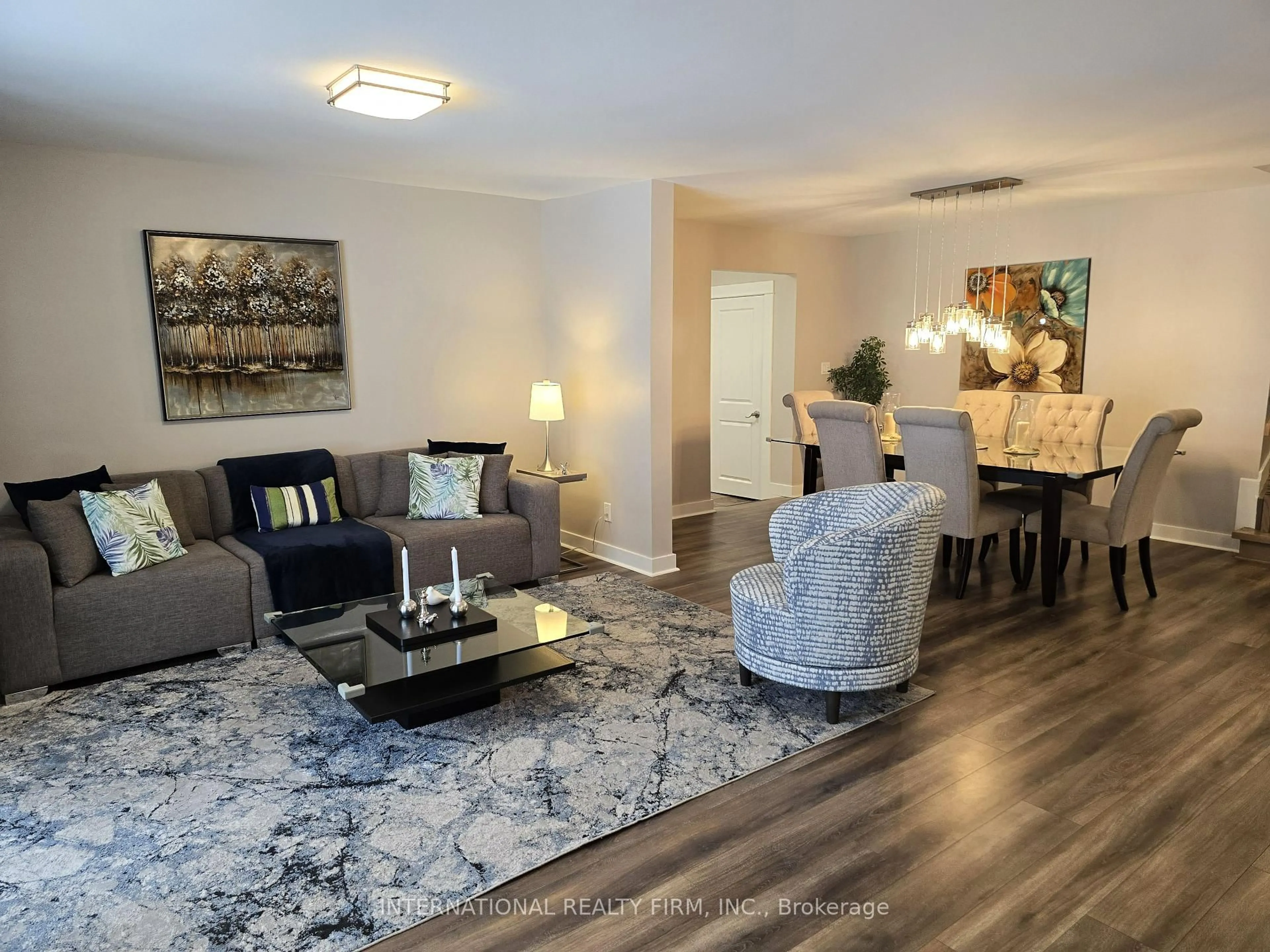 Living room with furniture, unknown for 659 Cherrywood Dr, Burlington Ontario L7T 3W9