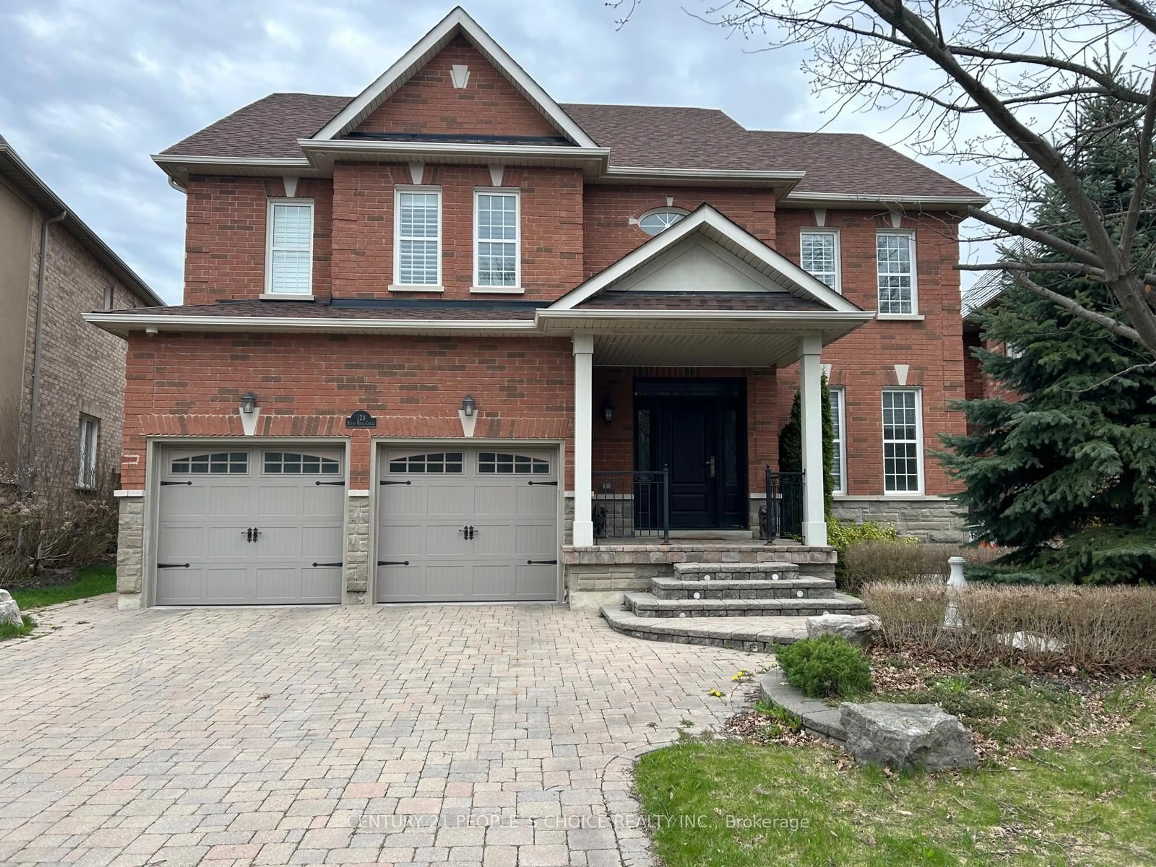 Home with brick exterior material, street for 128 Mount Royal Circ, Brampton Ontario L6P 1W4