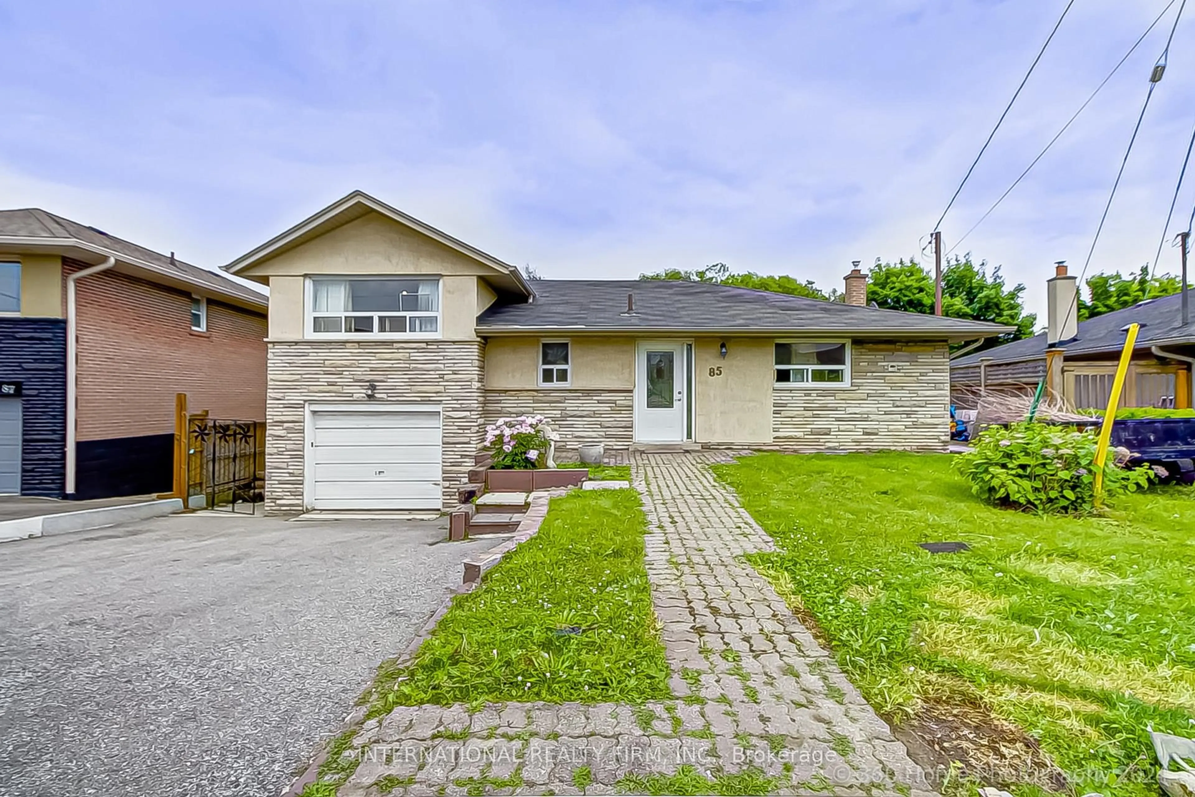 Home with brick exterior material, street for 85 Letchworth Cres, Toronto Ontario M3M 1Z1
