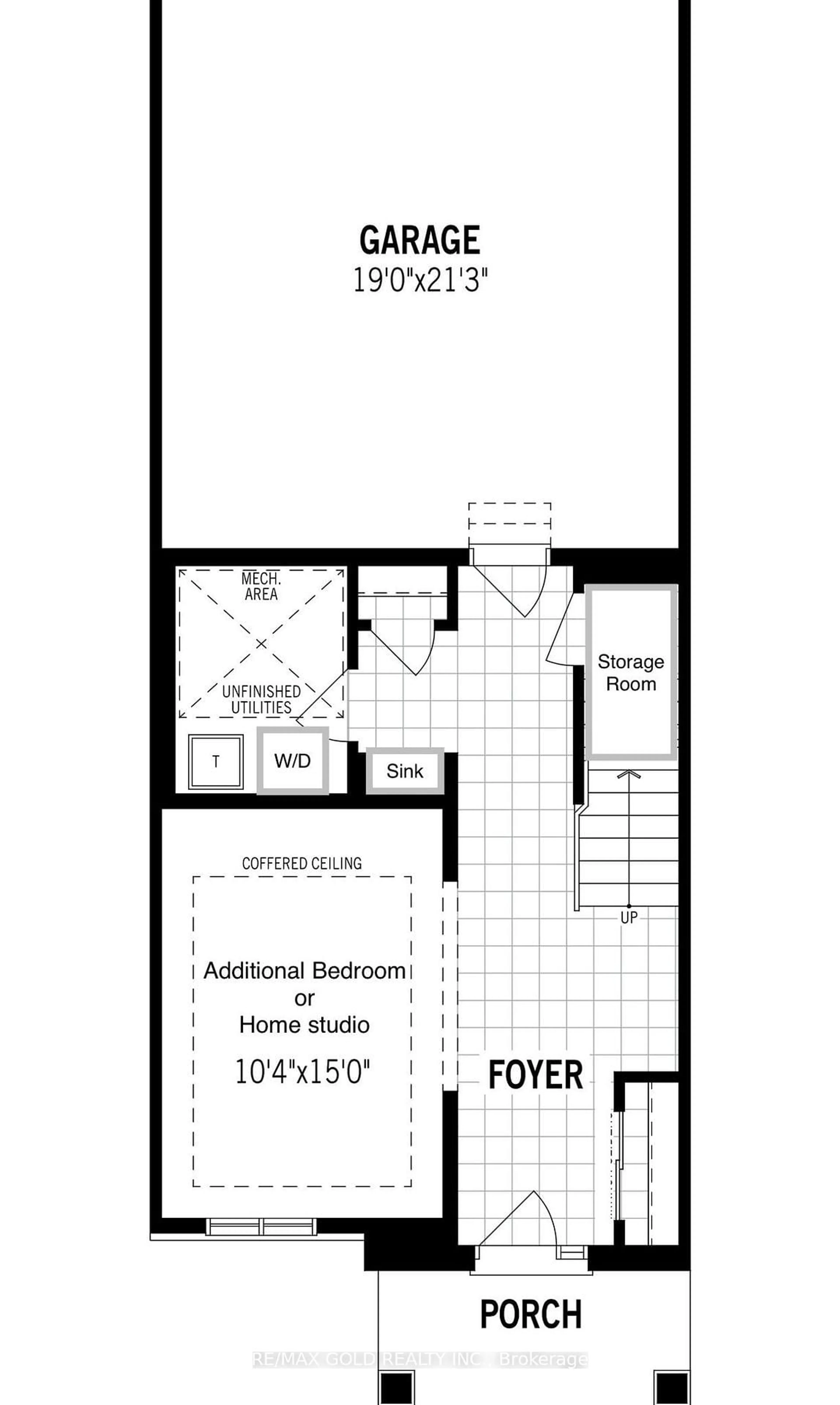 Floor plan for 501 Buckeye Crt #11, Milton Ontario L9E 1P3