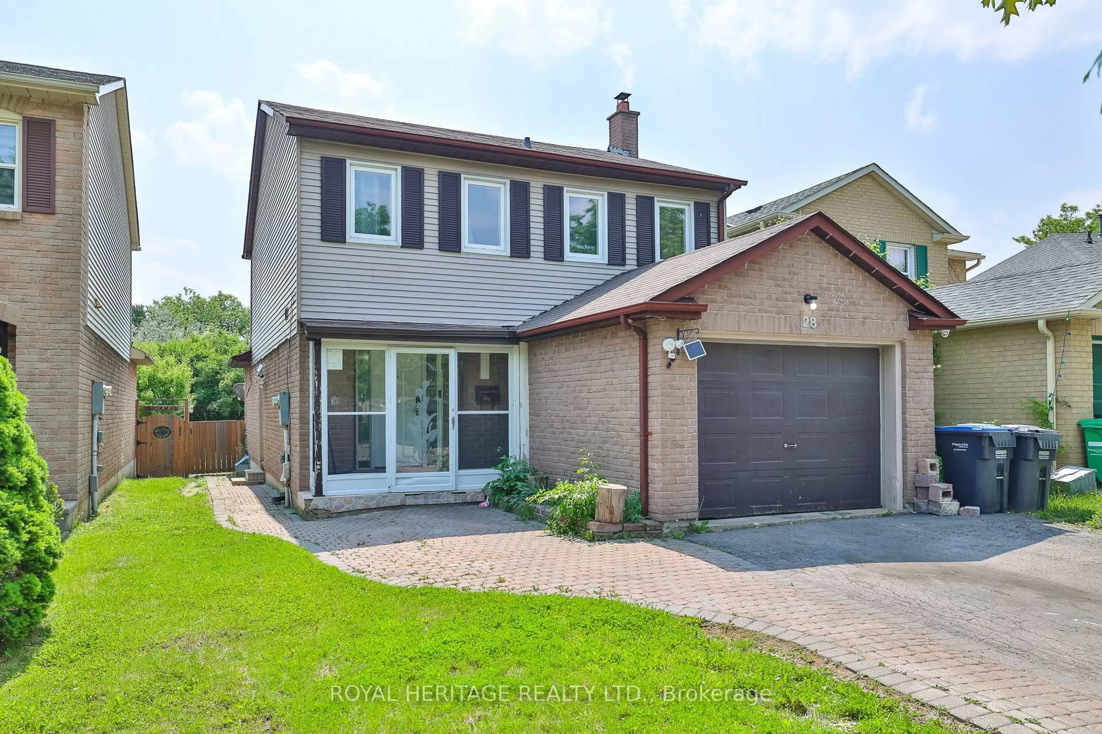 Home with brick exterior material, street for 28 Nanport St, Brampton Ontario L6S 4A3