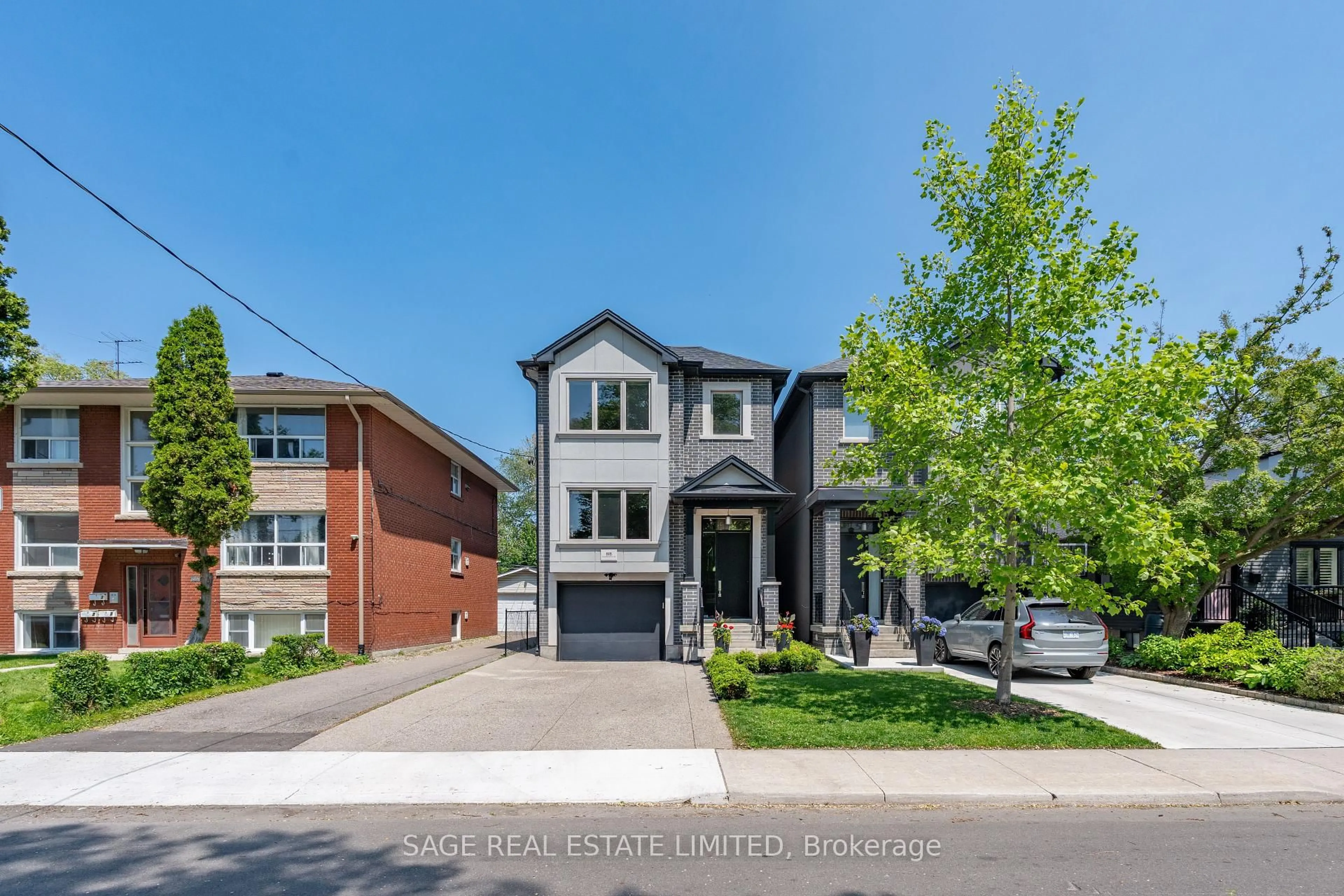 Home with brick exterior material, street for 81B Seventeenth St, Toronto Ontario M8V 3K5