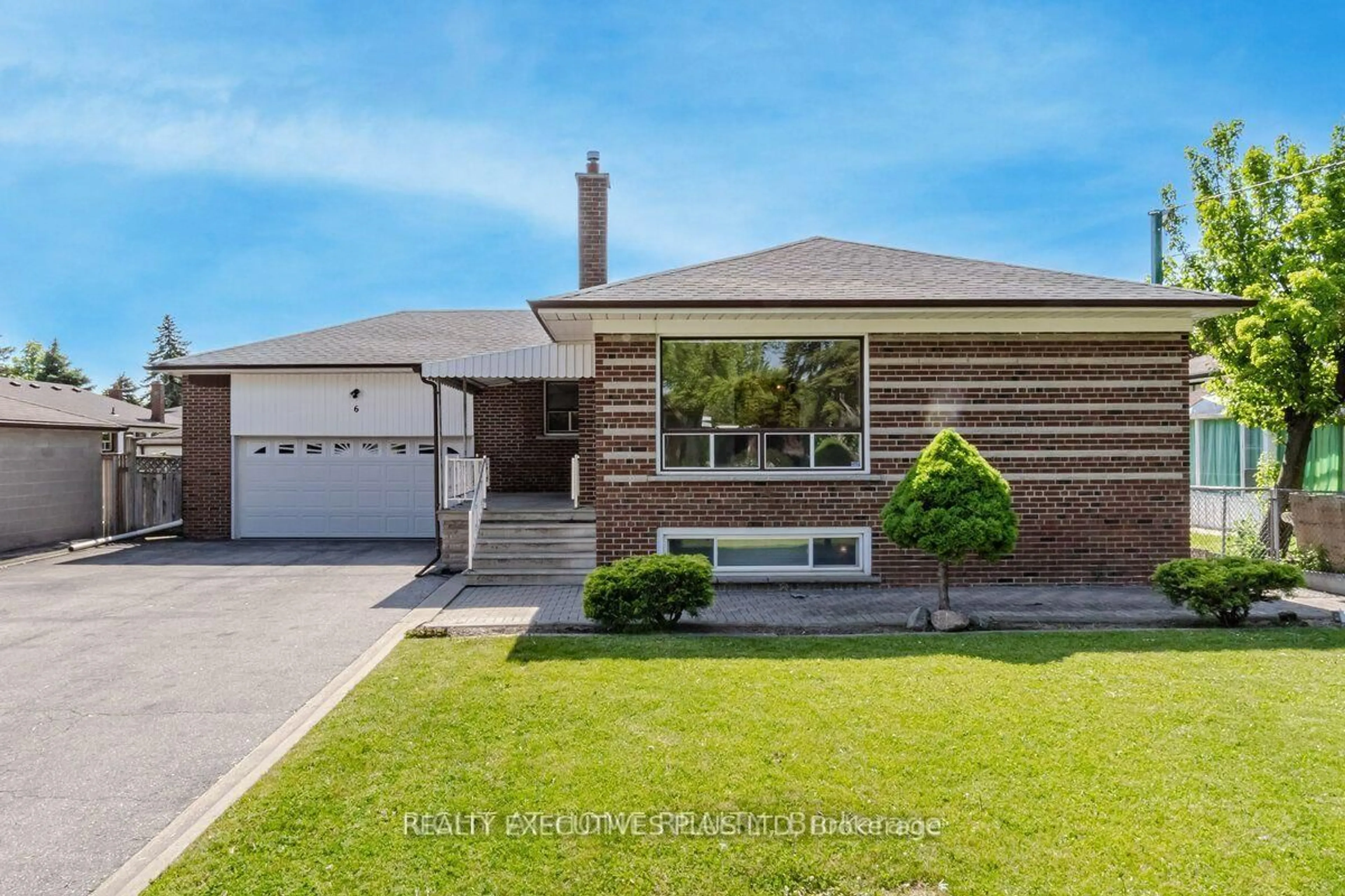 Home with brick exterior material, street for 6 Azrock Rd, Toronto Ontario M6L 2W9