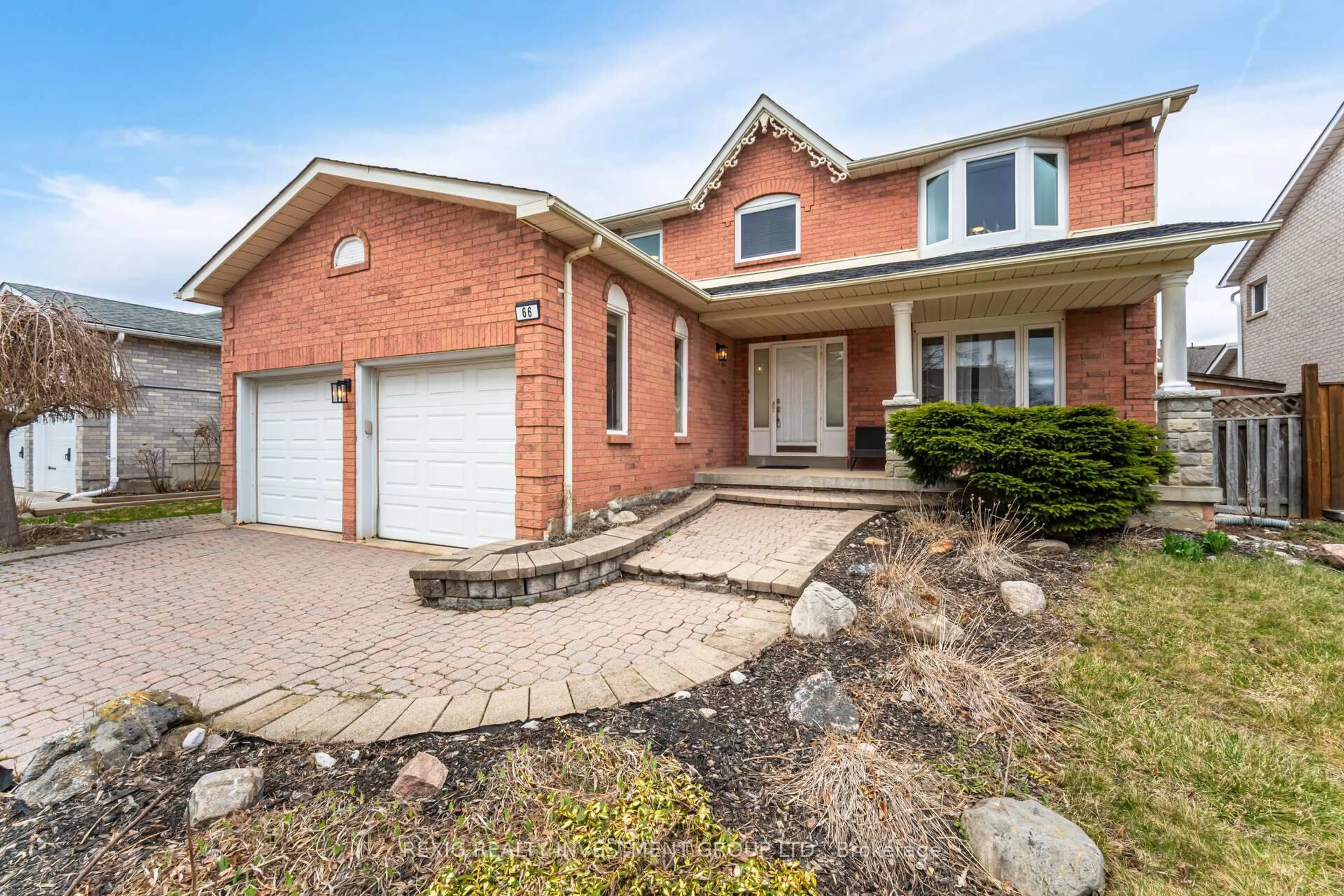 Home with brick exterior material, street for 66 Settler Crt, Brampton Ontario L6Z 4L6
