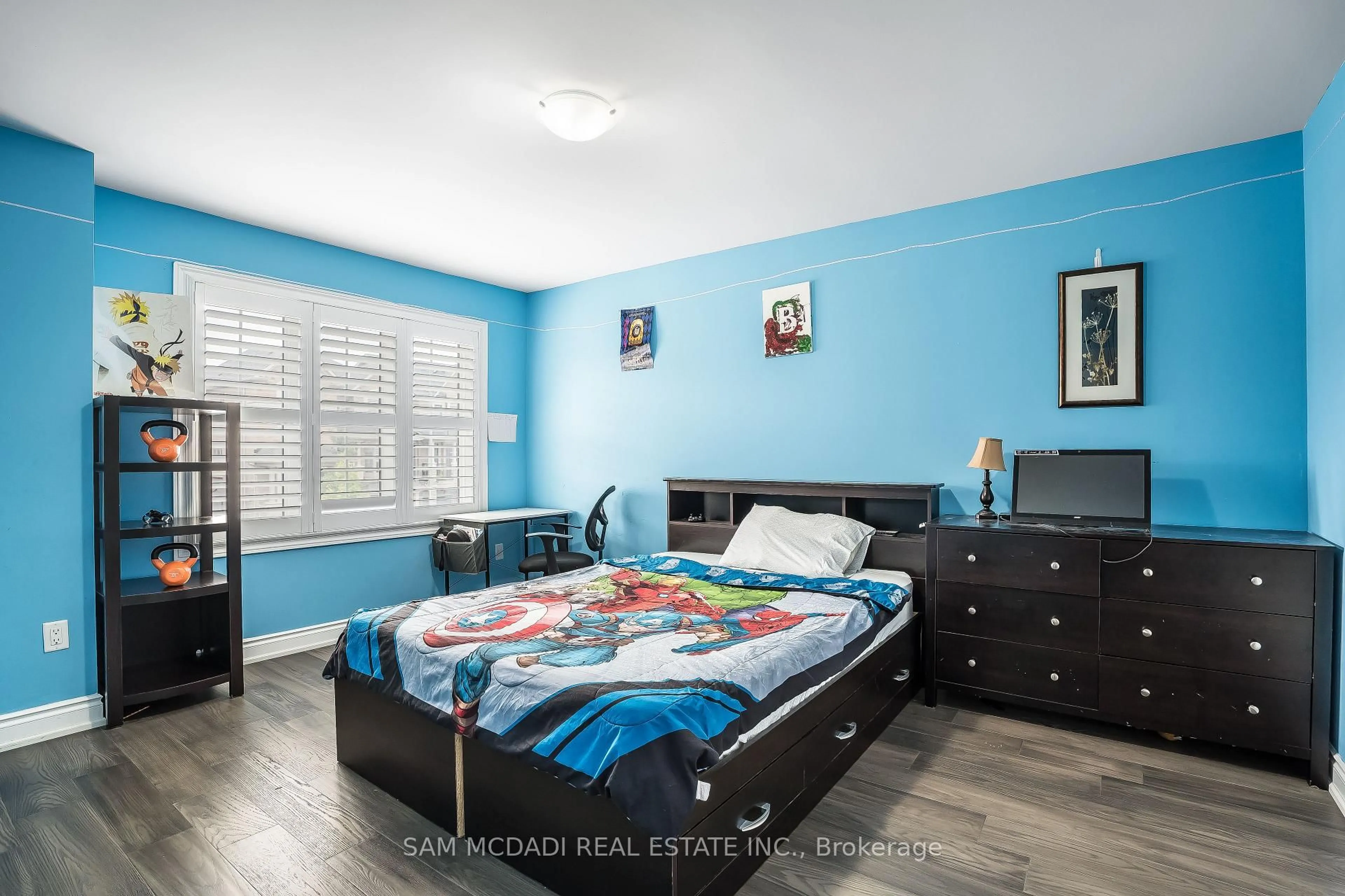 Bedroom with bed, unknown for 28 Clockwork Dr, Brampton Ontario L7A 4R8