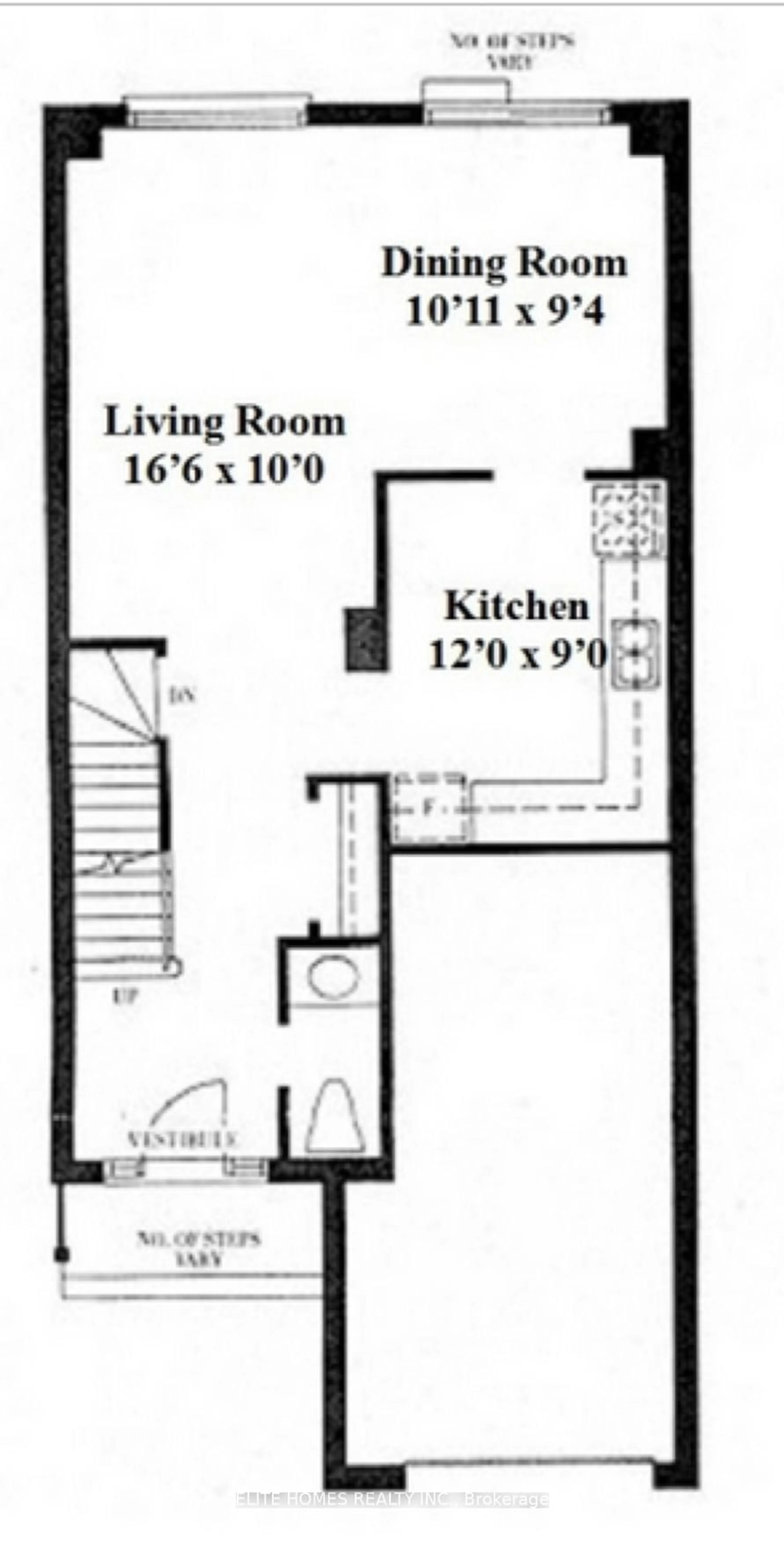 Floor plan for 13 Lancewood Cres, Brampton Ontario L6S 5Y5