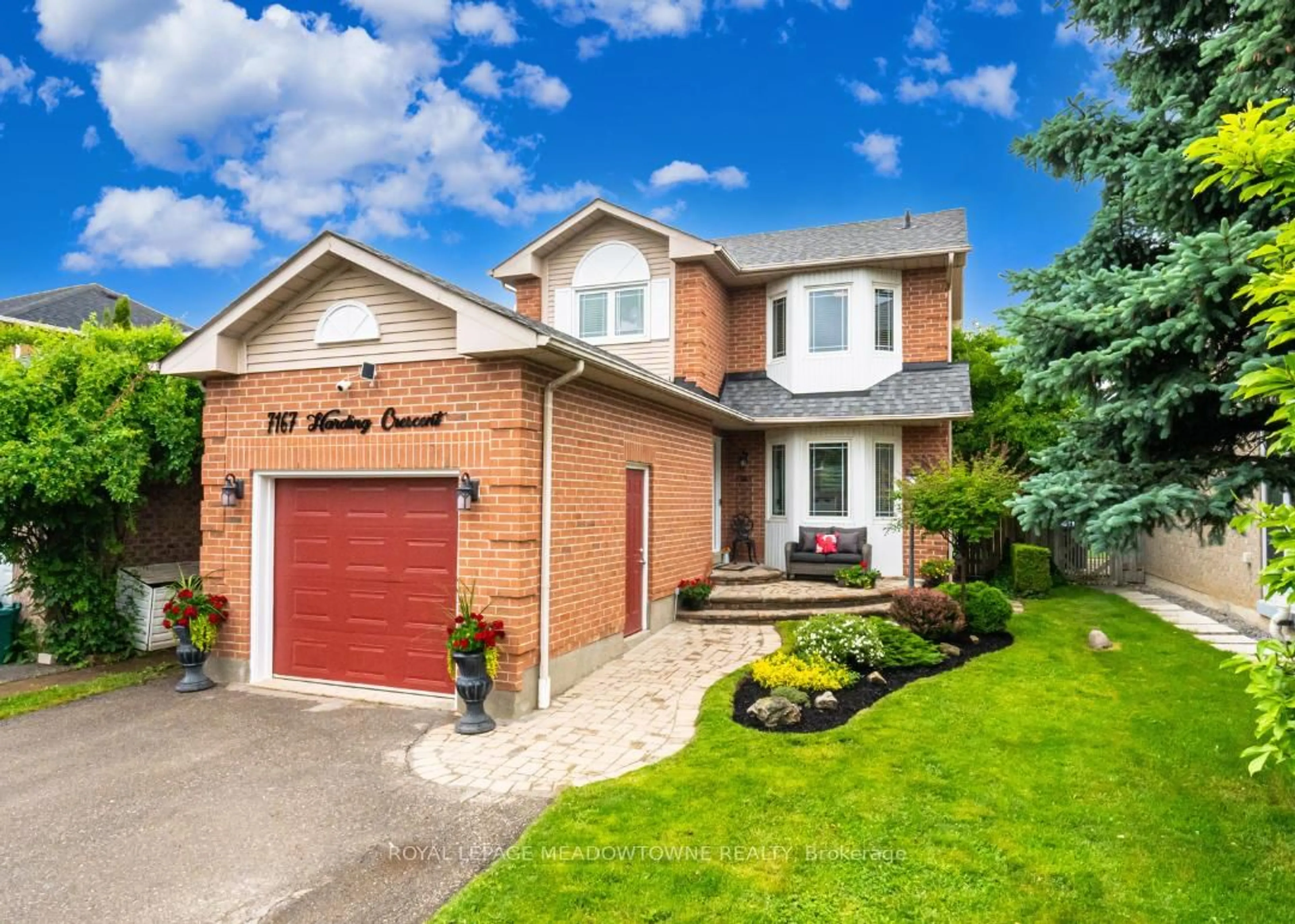 Home with brick exterior material, street for 7167 Harding Cres, Mississauga Ontario L5N 6R5