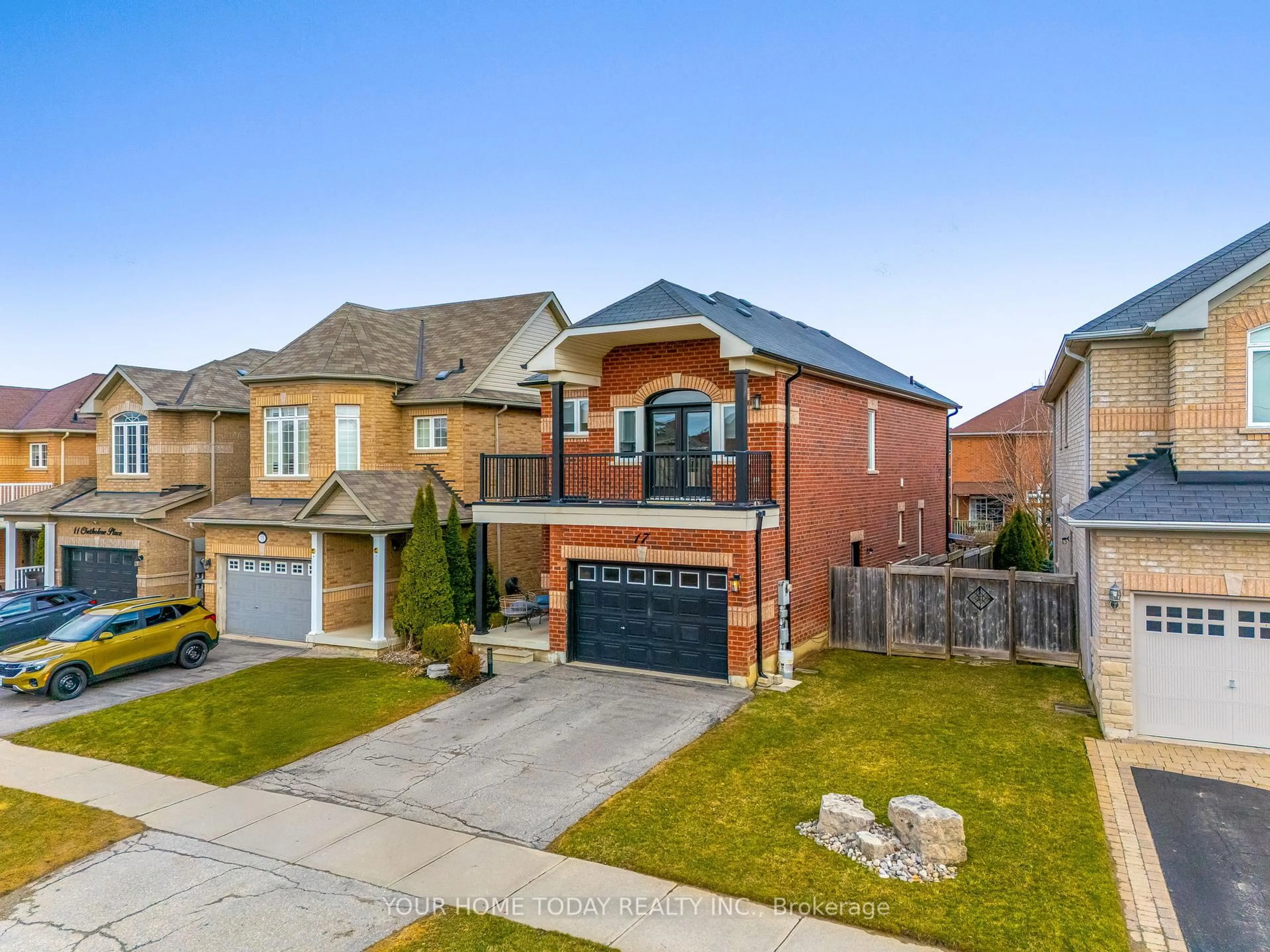 Home with brick exterior material, street for 17 Chetholme Pl, Halton Hills Ontario L7G 0B5