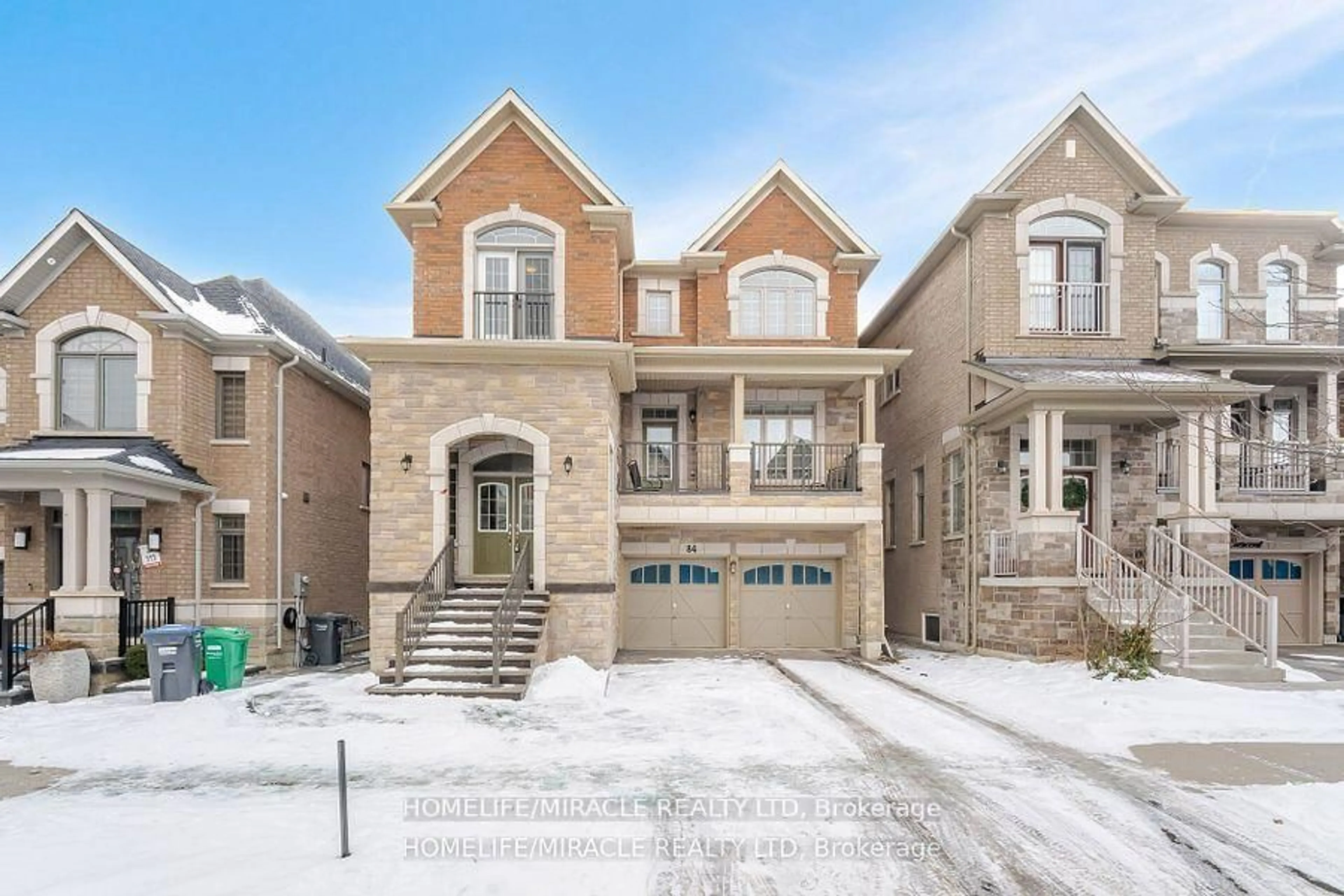 Home with brick exterior material, street for 84 Roulette Cres, Brampton Ontario L7A 4R6