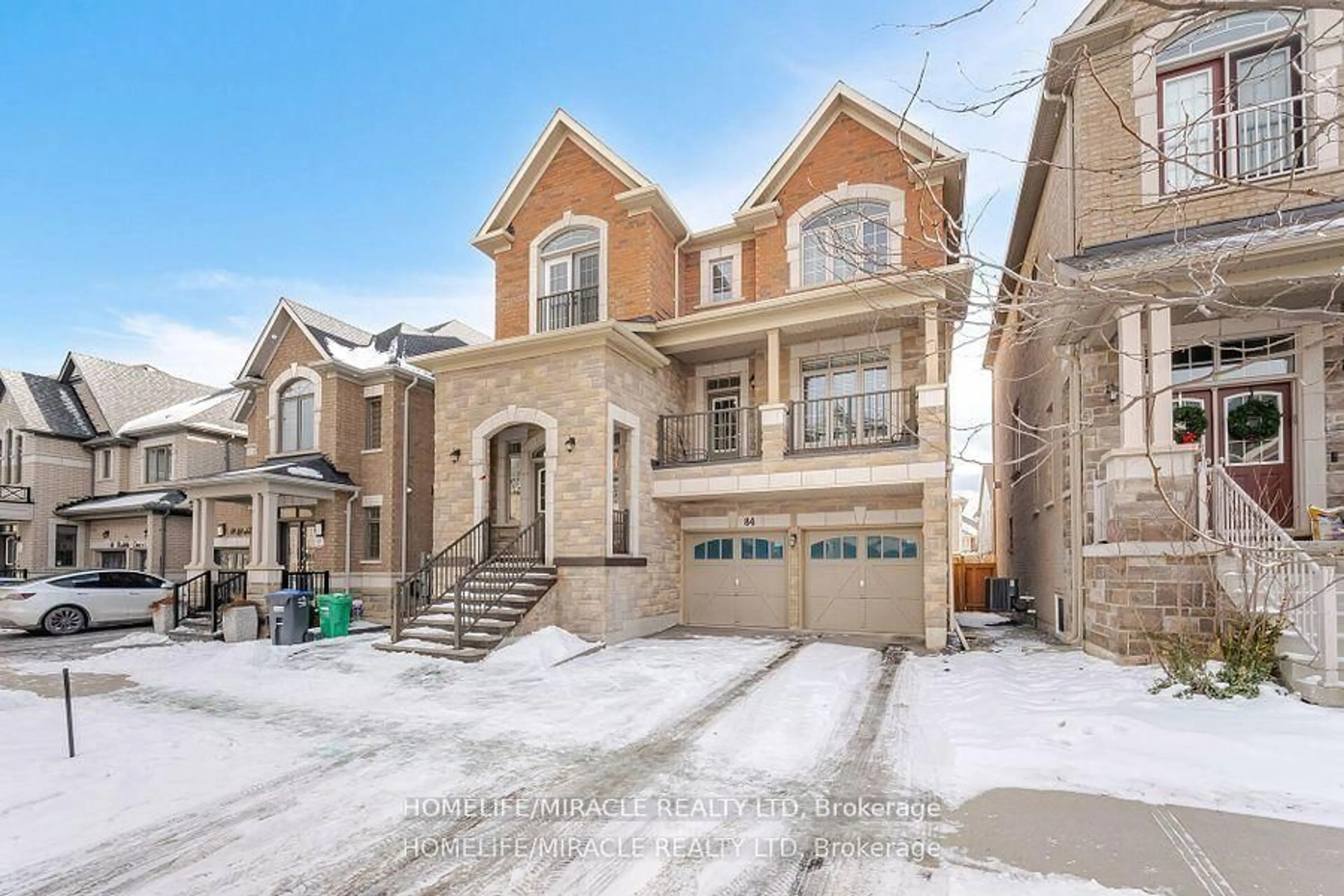 Home with brick exterior material, street for 84 Roulette Cres, Brampton Ontario L7A 4R6