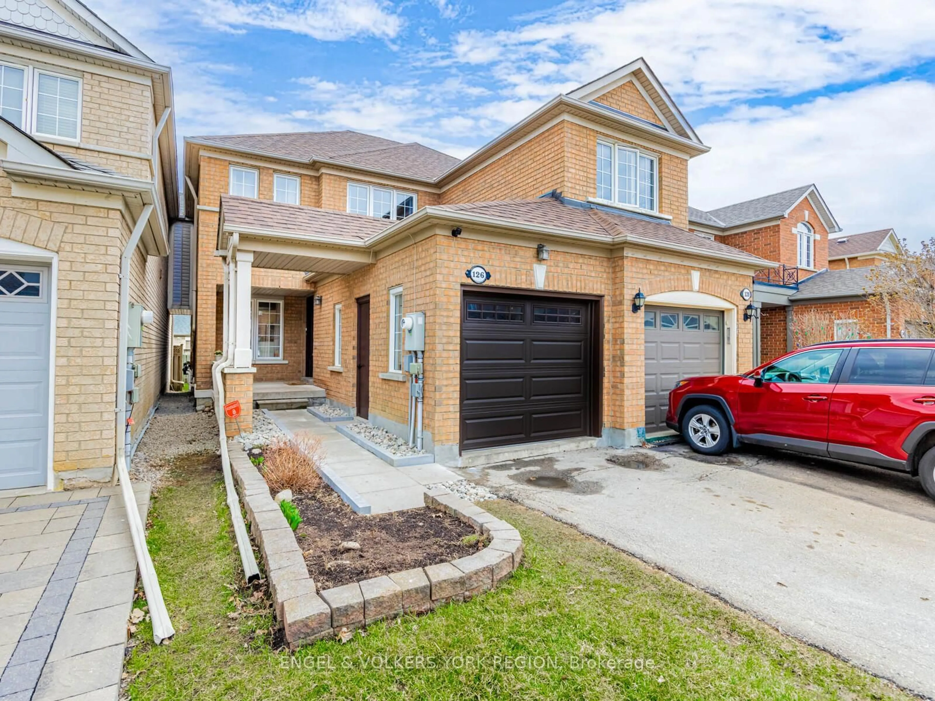 Home with brick exterior material, street for 126 Olympia Cres, Brampton Ontario L6X 4W3
