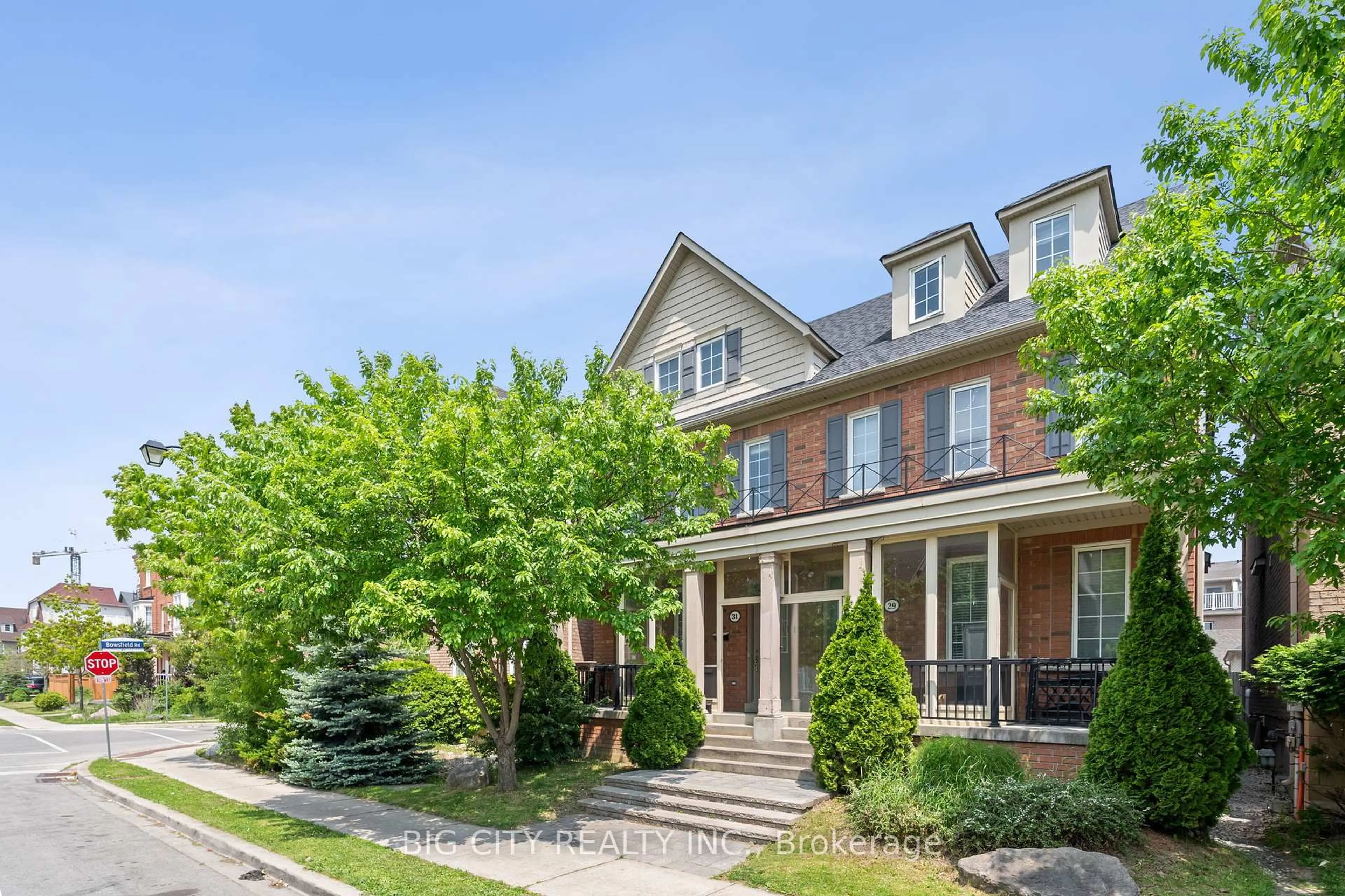 Home with brick exterior material, street for 31 Haynes Ave, Toronto Ontario M3J 3P8
