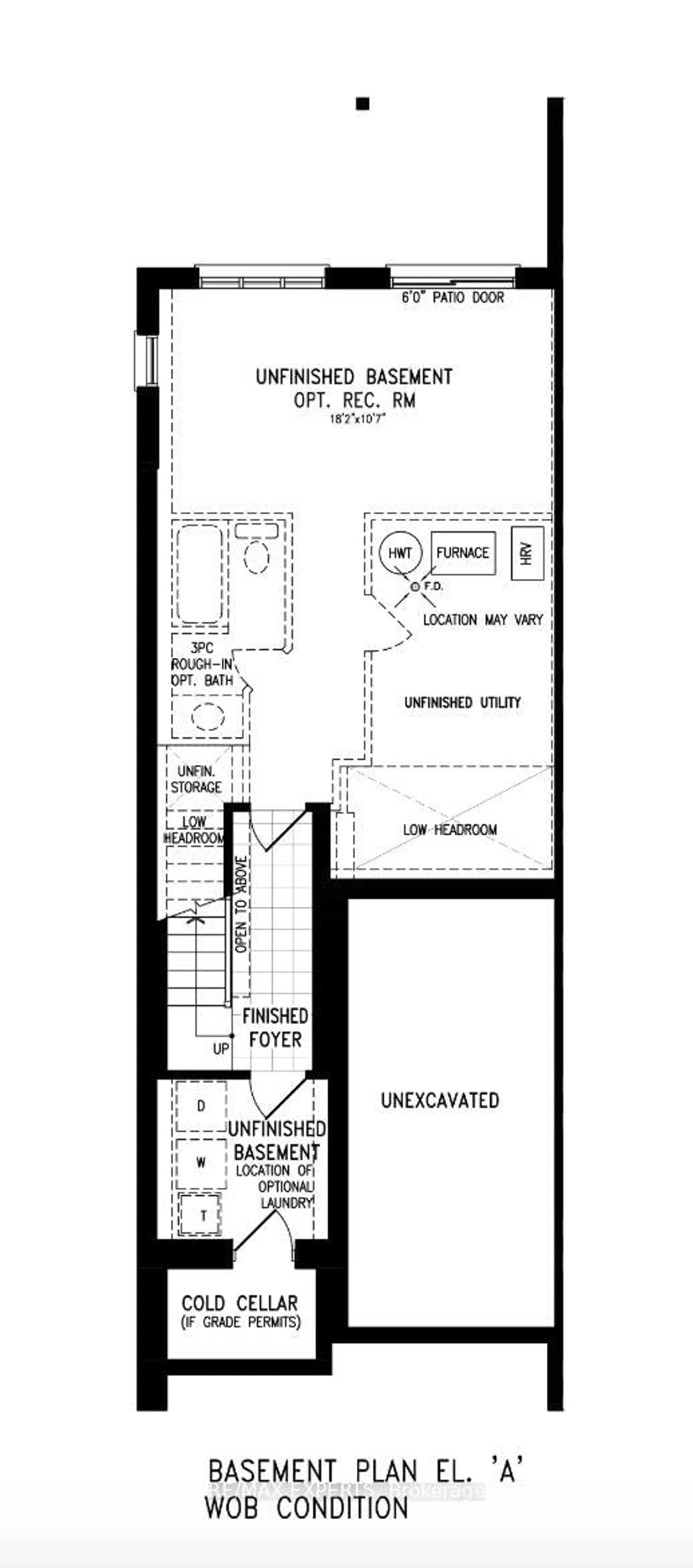 Floor plan for Lot 1 Pawley Pl, Caledon Ontario L7E 2Z9