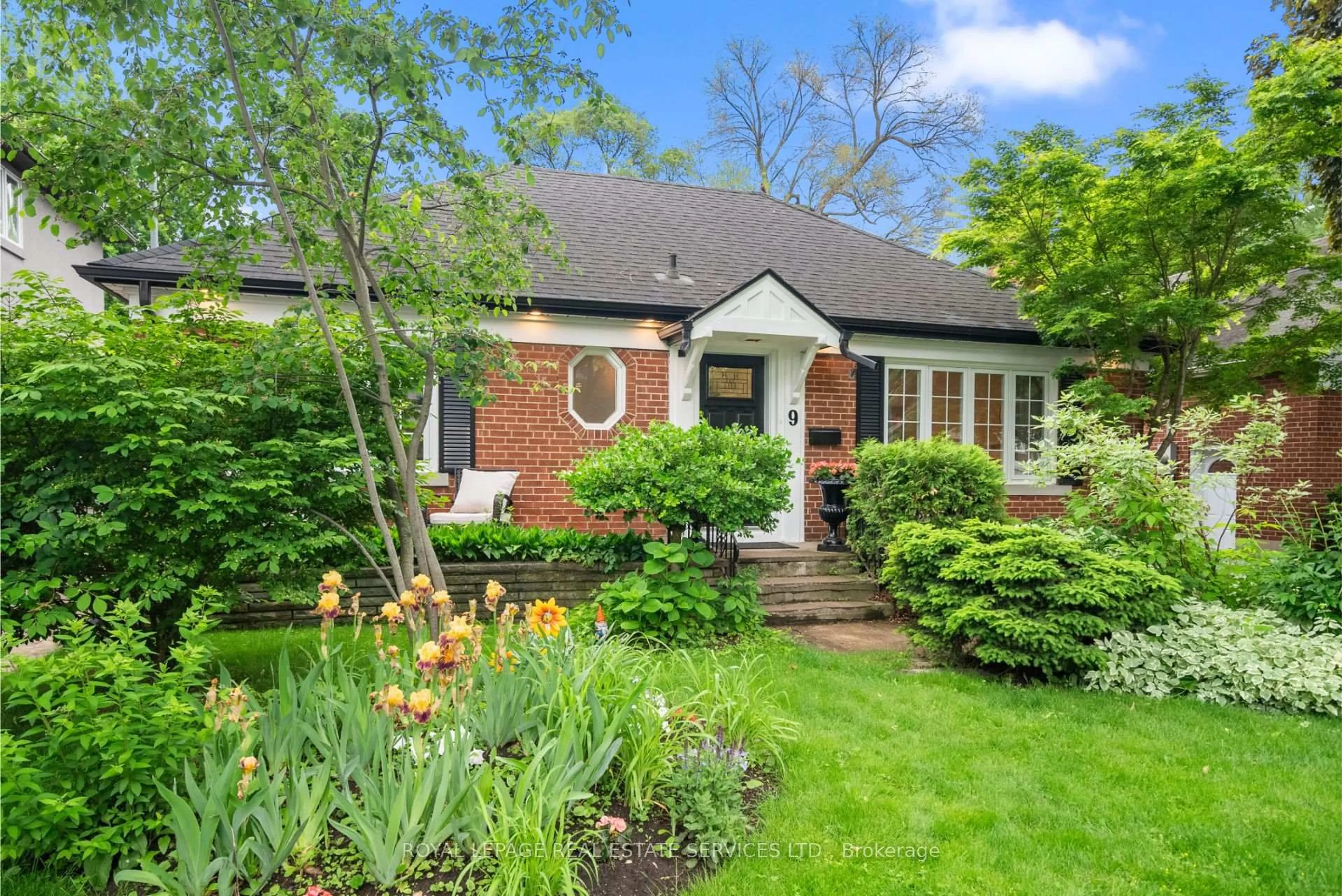 Home with brick exterior material, street for 9 Loyalist Rd, Toronto Ontario M9A 3P2